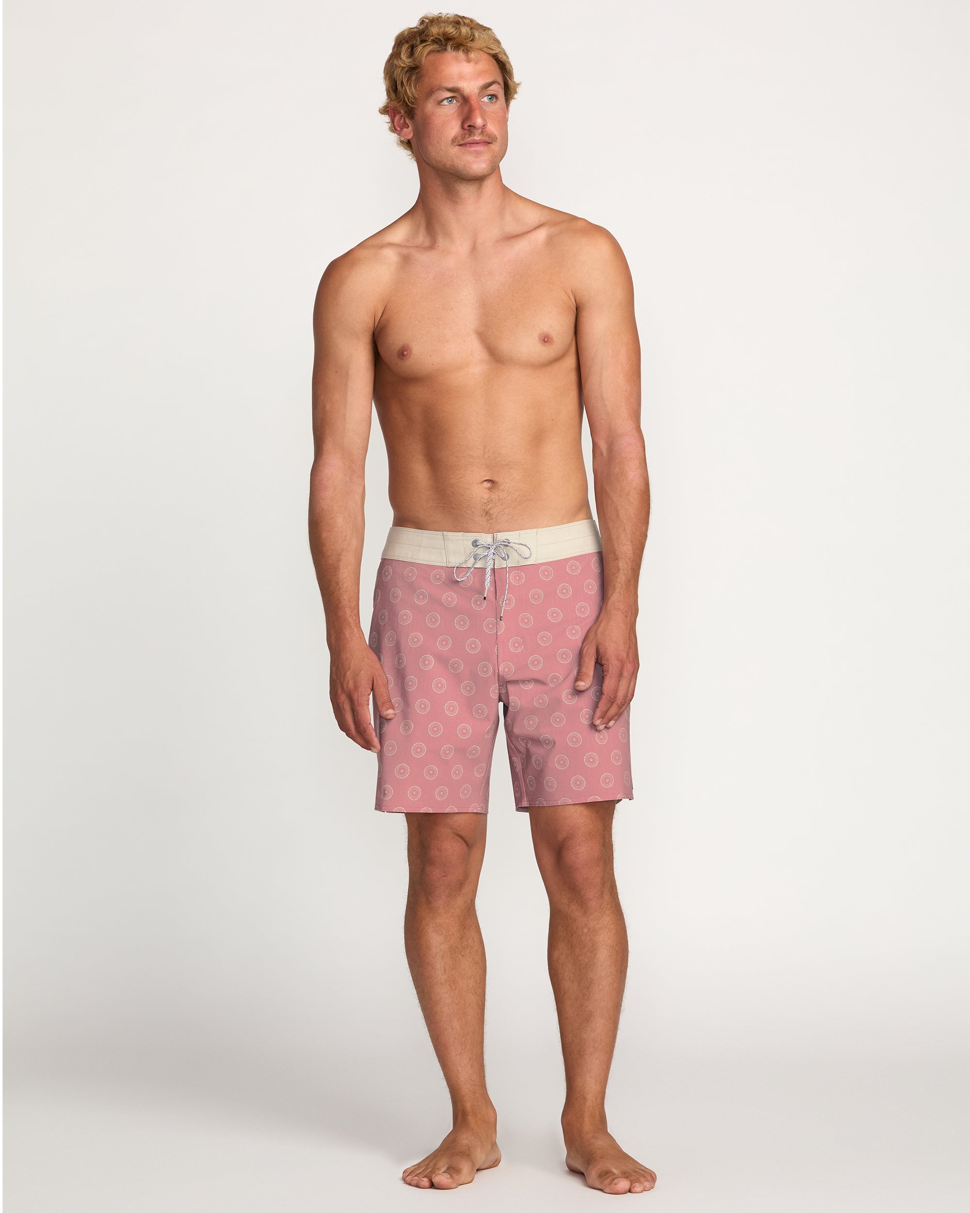 Billabong Good Times Pro Performance 18 Boardshorts - Dusty Rose