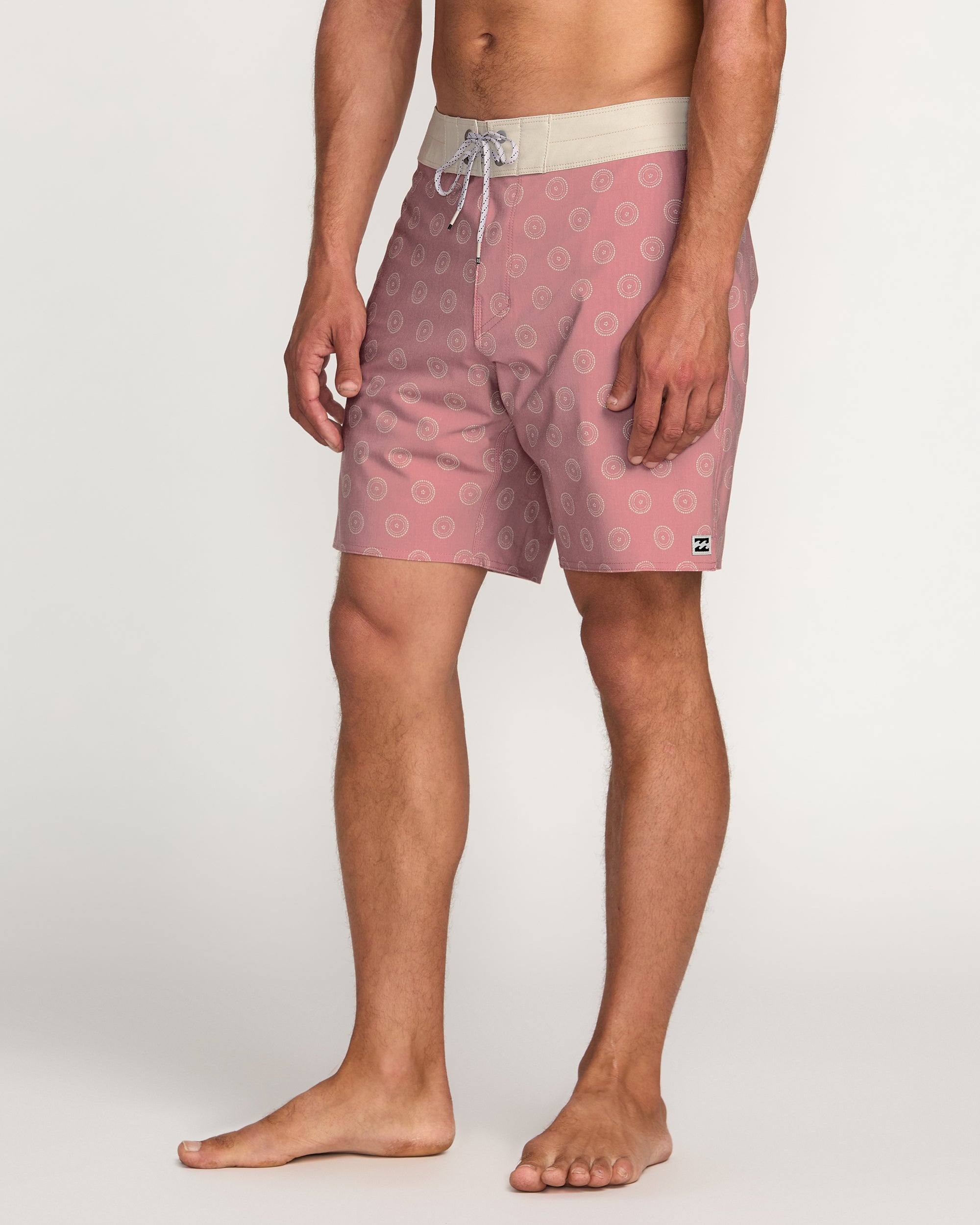 Billabong Good Times Pro Performance 18 Boardshorts - Dusty Rose