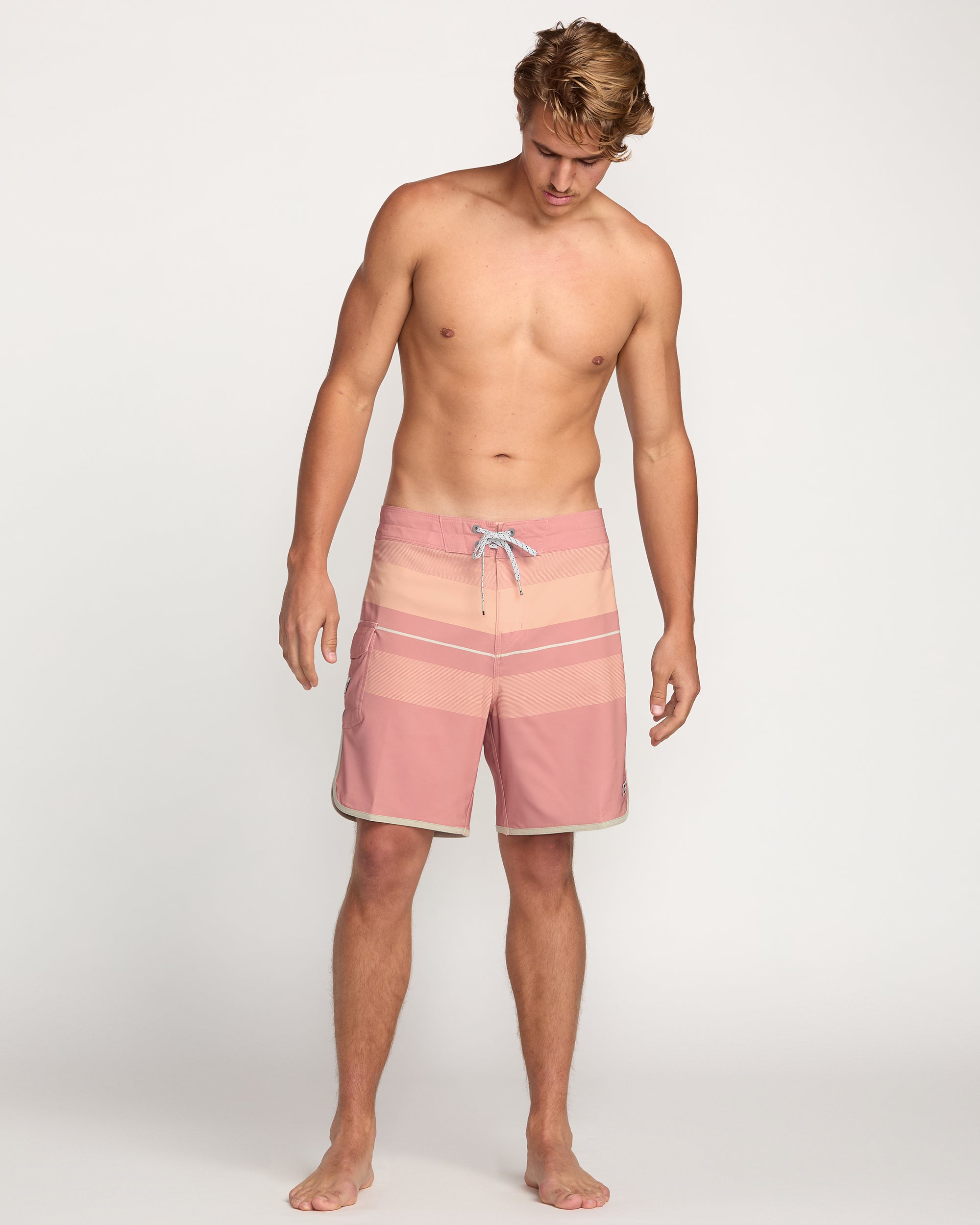 Billabong 73 Pro Performance 18 Boardshorts - Dusty Pink