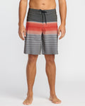 Billabong All Day Stripe Pro Performance 20 Boardshorts - Sunset