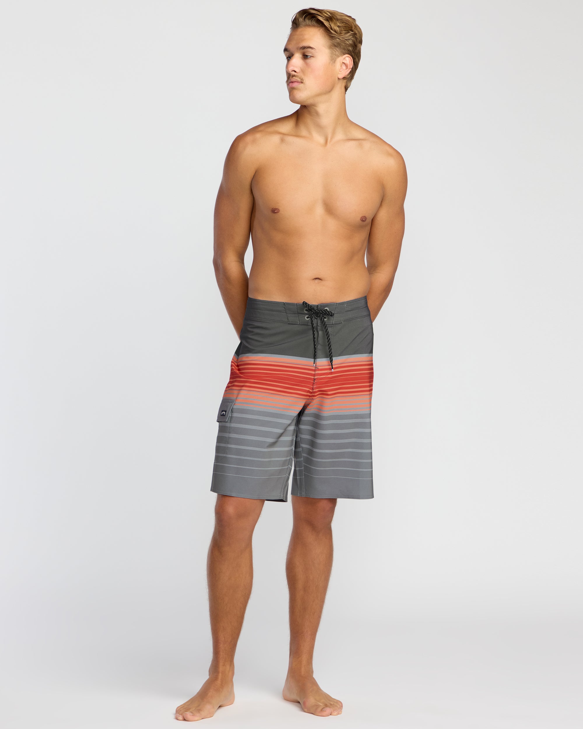 Billabong All Day Stripe Pro Performance 20 Boardshorts - Sunset