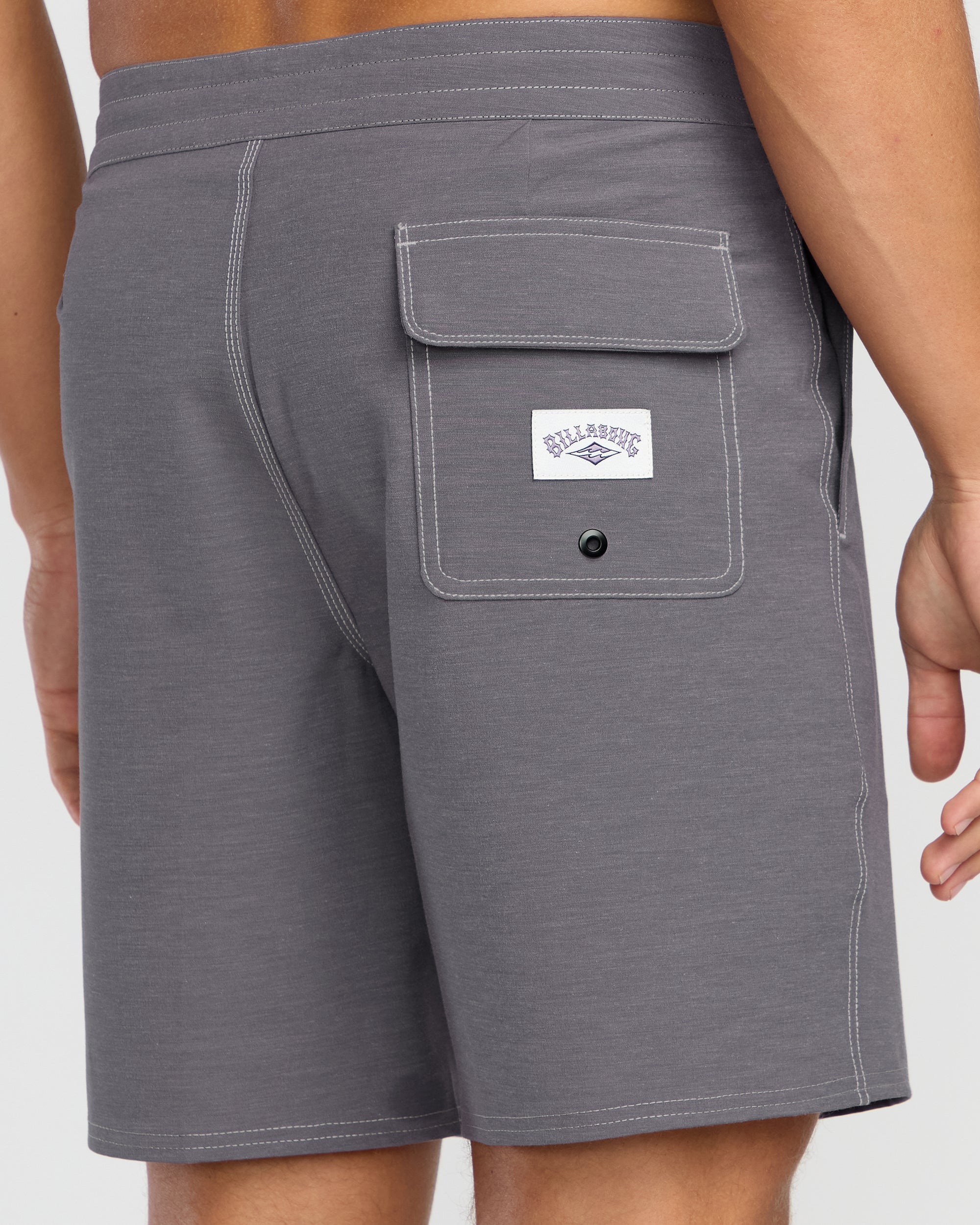 Billabong Every Other Day Lo Tide 18 Boardshorts - Gray Violet