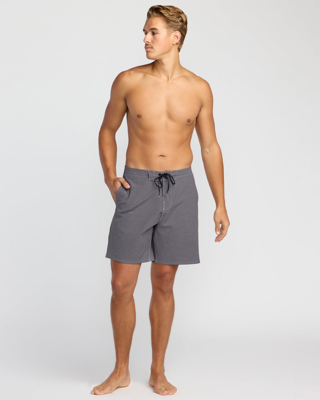 Billabong Every Other Day Lo Tide 18 Boardshorts - Gray Violet