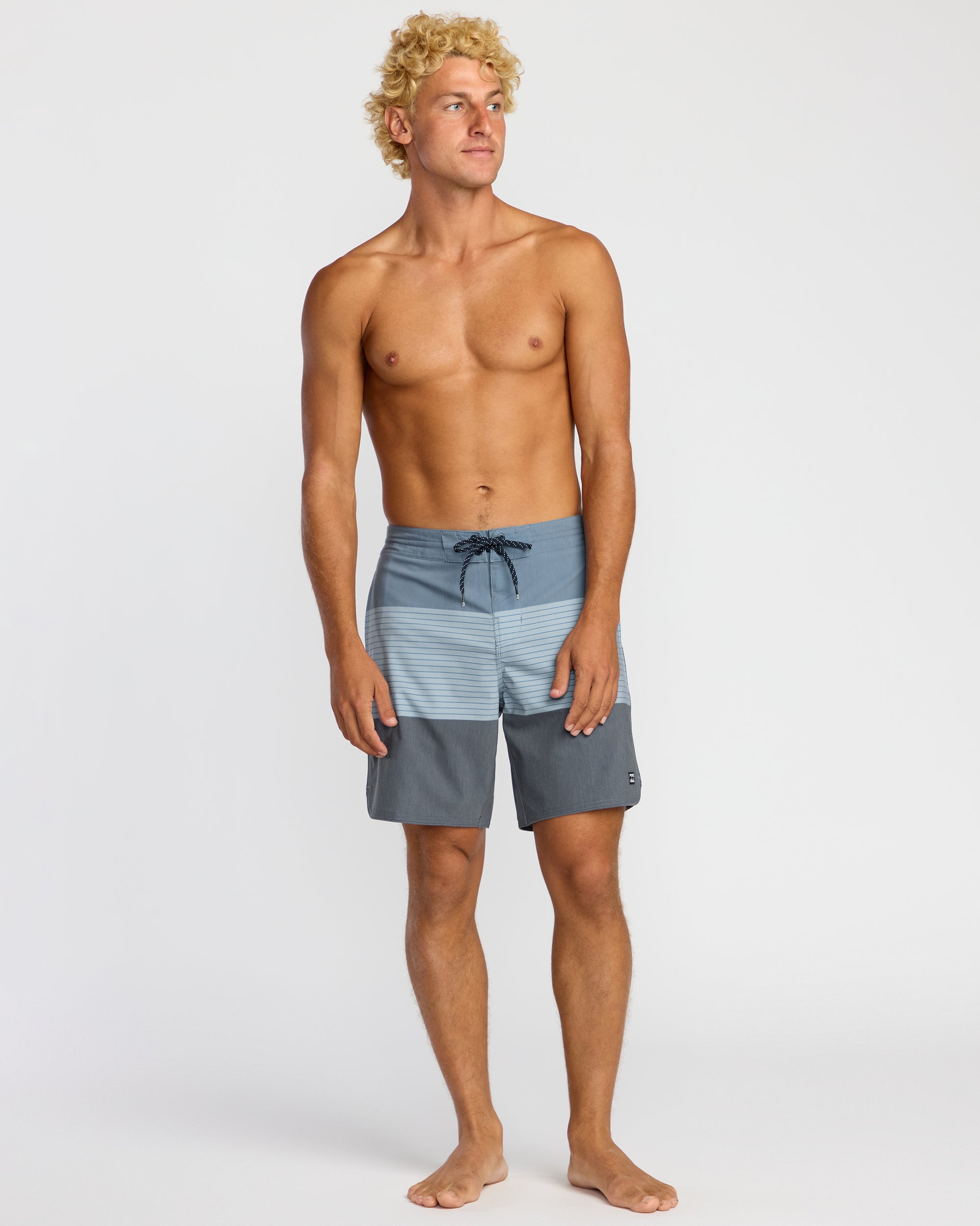 Billabong 73 Lo Tide 18 Boardshorts - Steel Blue