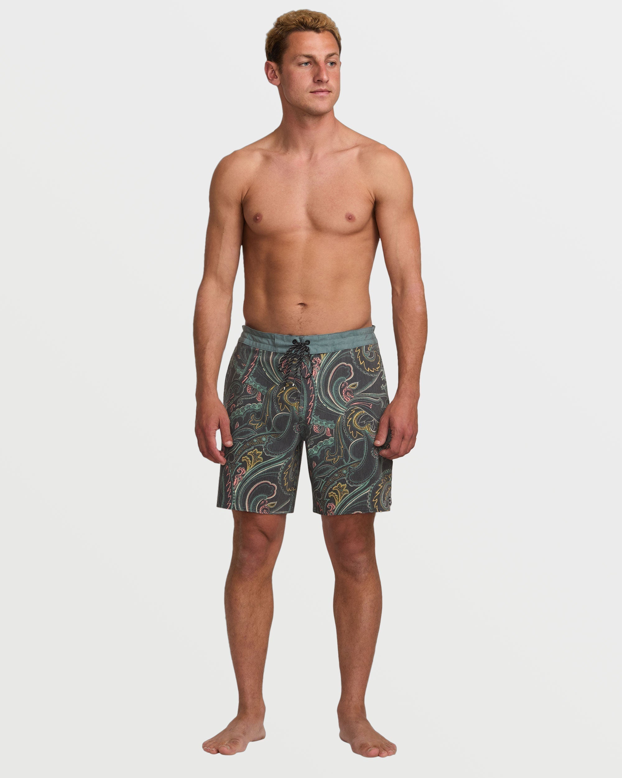 Billabong Good Times Lo Tide 18 Boardshorts - Dark Slate