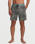 Billabong Good Times Lo Tide 18 Boardshorts - Dark Slate
