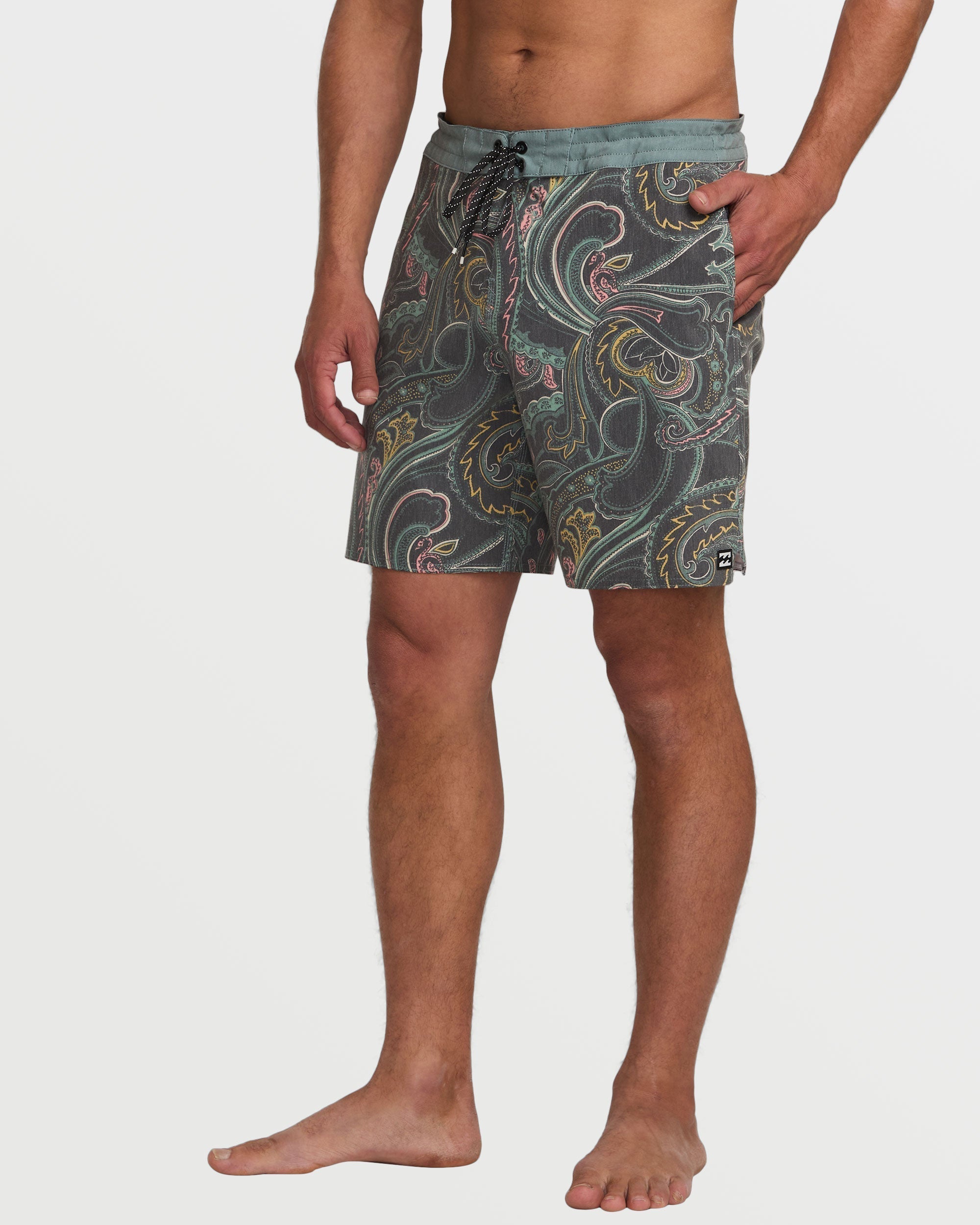 Billabong Good Times Lo Tide 18 Boardshorts - Dark Slate