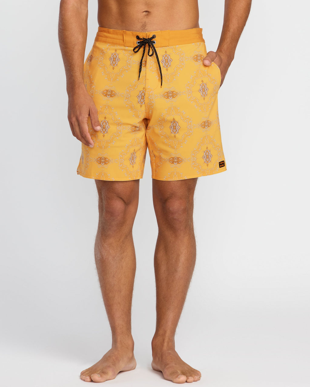Billabong Good Times Lo Tide 18 Boardshorts - Dust Yellow