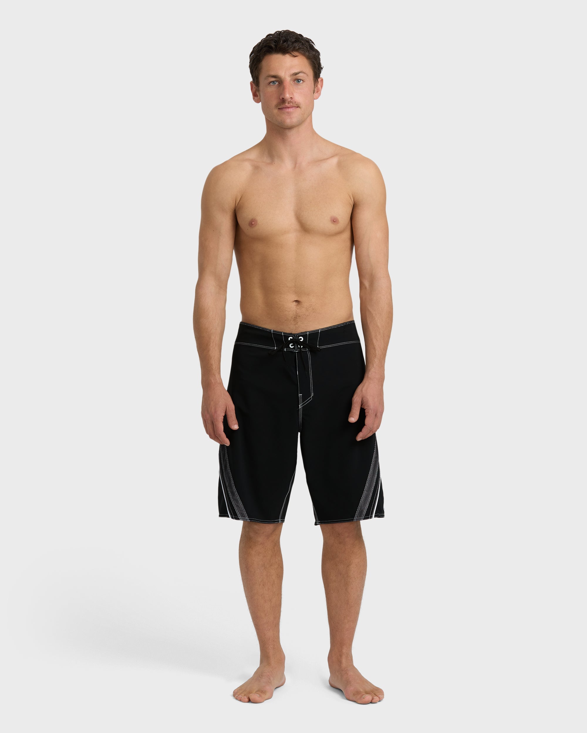 Billabong Fluid 2K Pro Performance 21 Boardshorts - Black White