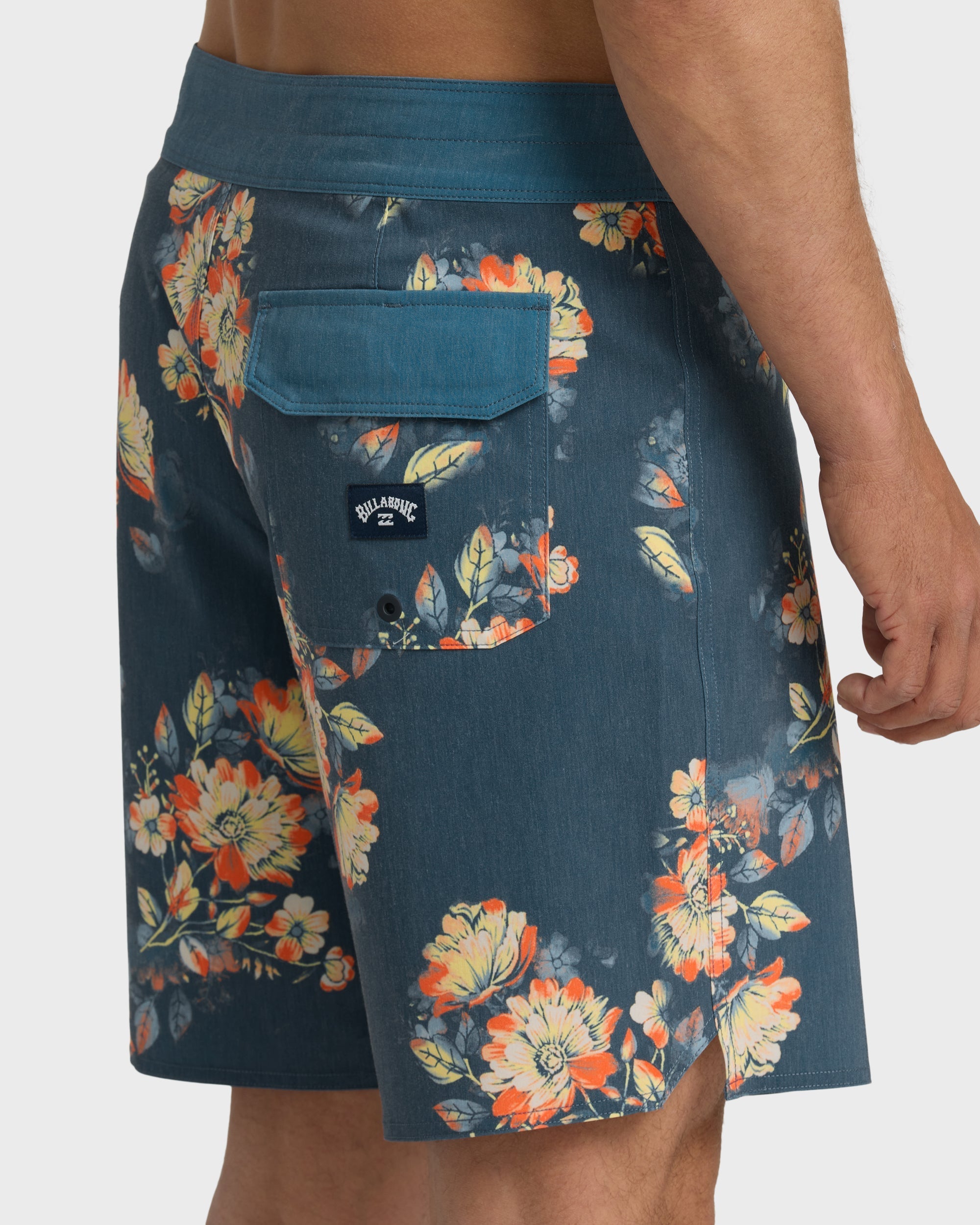 Billabong Good Times Pro 18 Boardshorts - Dark Denim Multi - Dark Denim