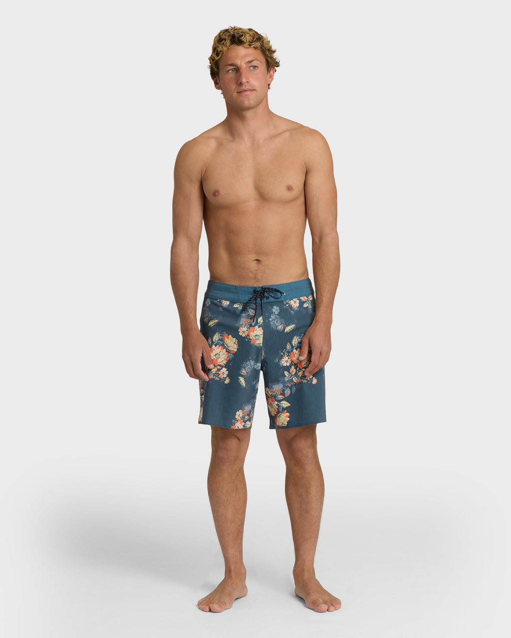 Billabong Good Times Pro 18 Boardshorts - Dark Denim Multi - Dark Denim