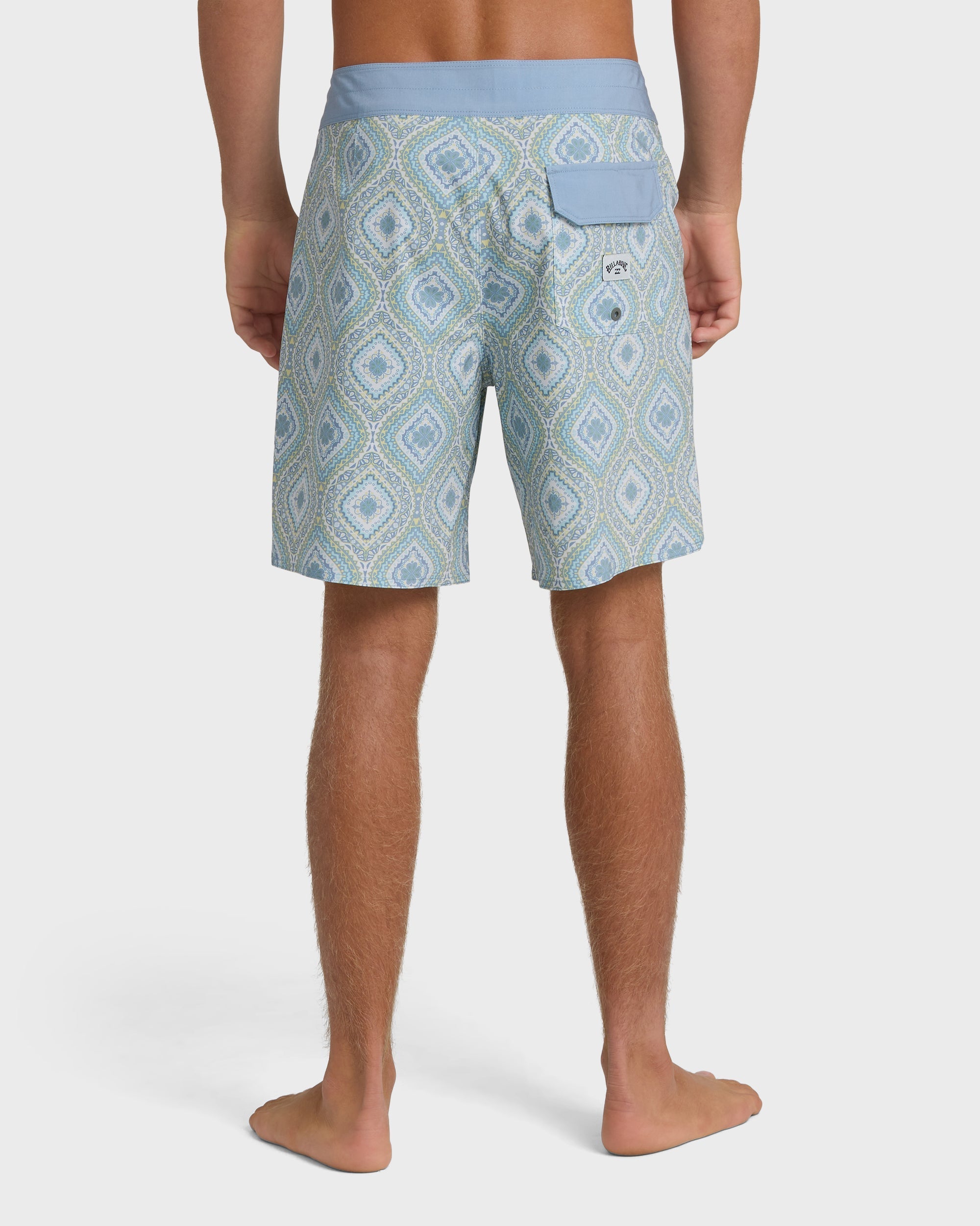Billabong Good Times Pro 18 Boardshorts - Fog Gray Multi - Fog Gray