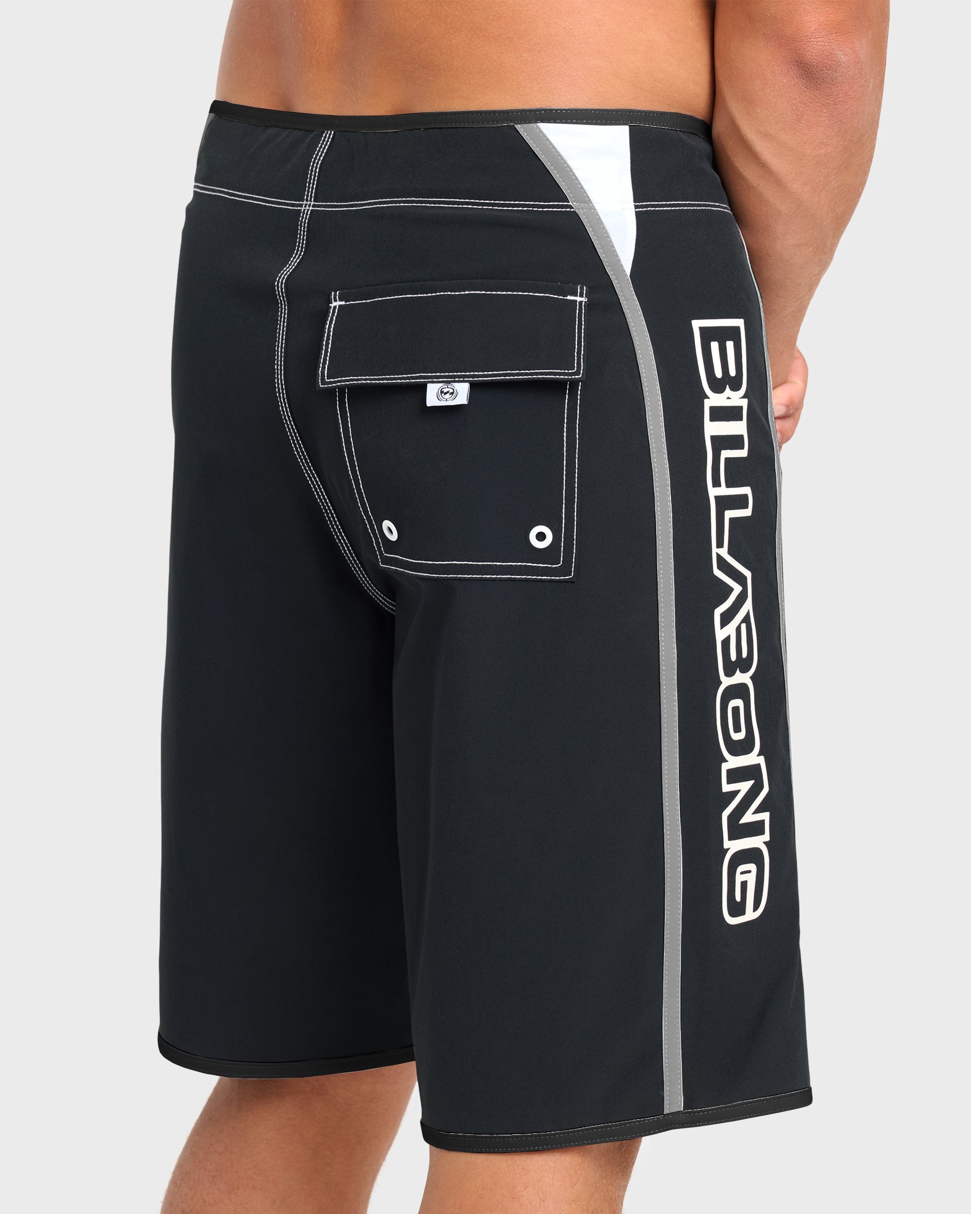 Billabong Dbah Bio Wave Pro 21 Boardshorts - Black/White - Black/White