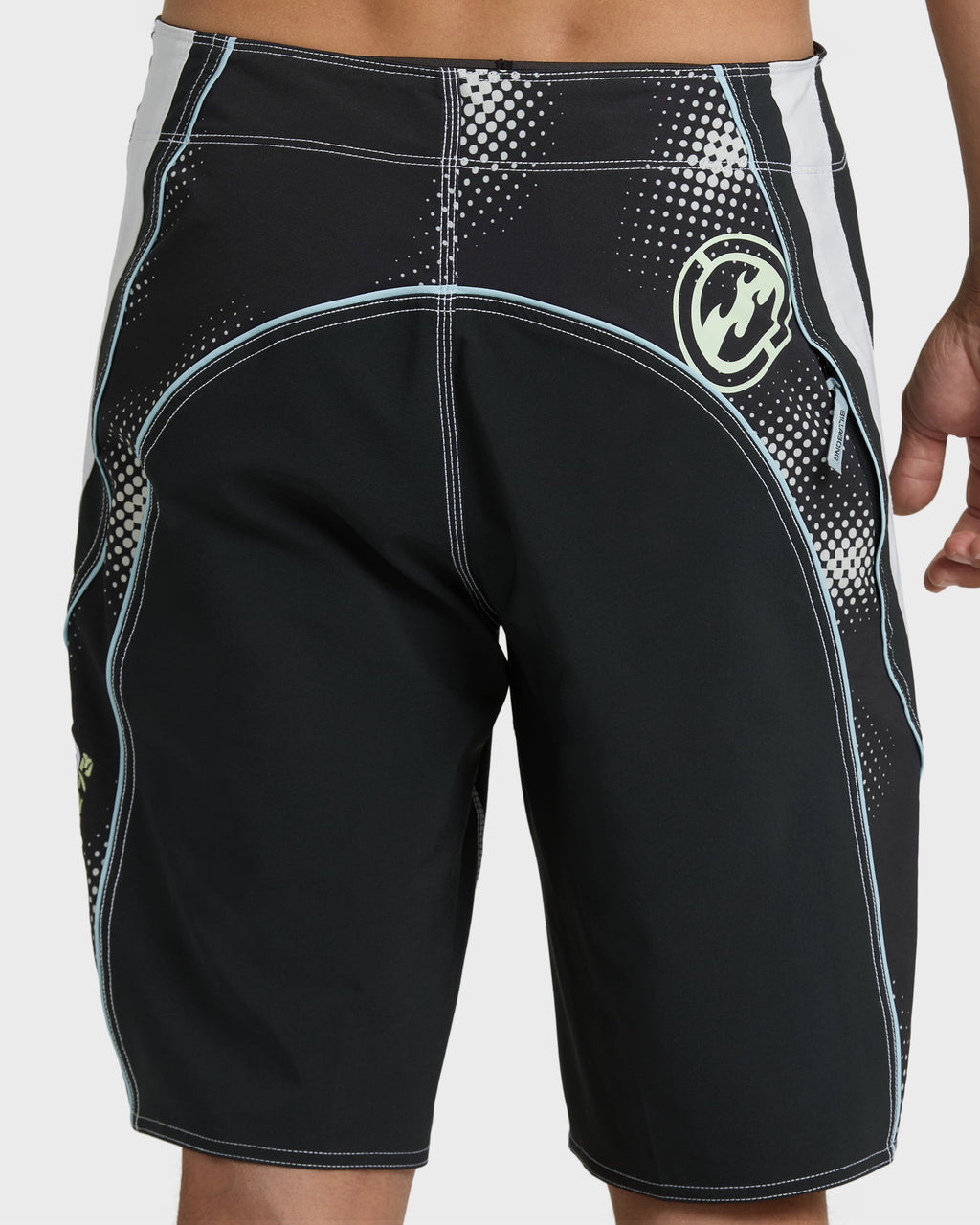 Billabong Fluid 2k Pro 21 Boardshorts - Black/White - Black