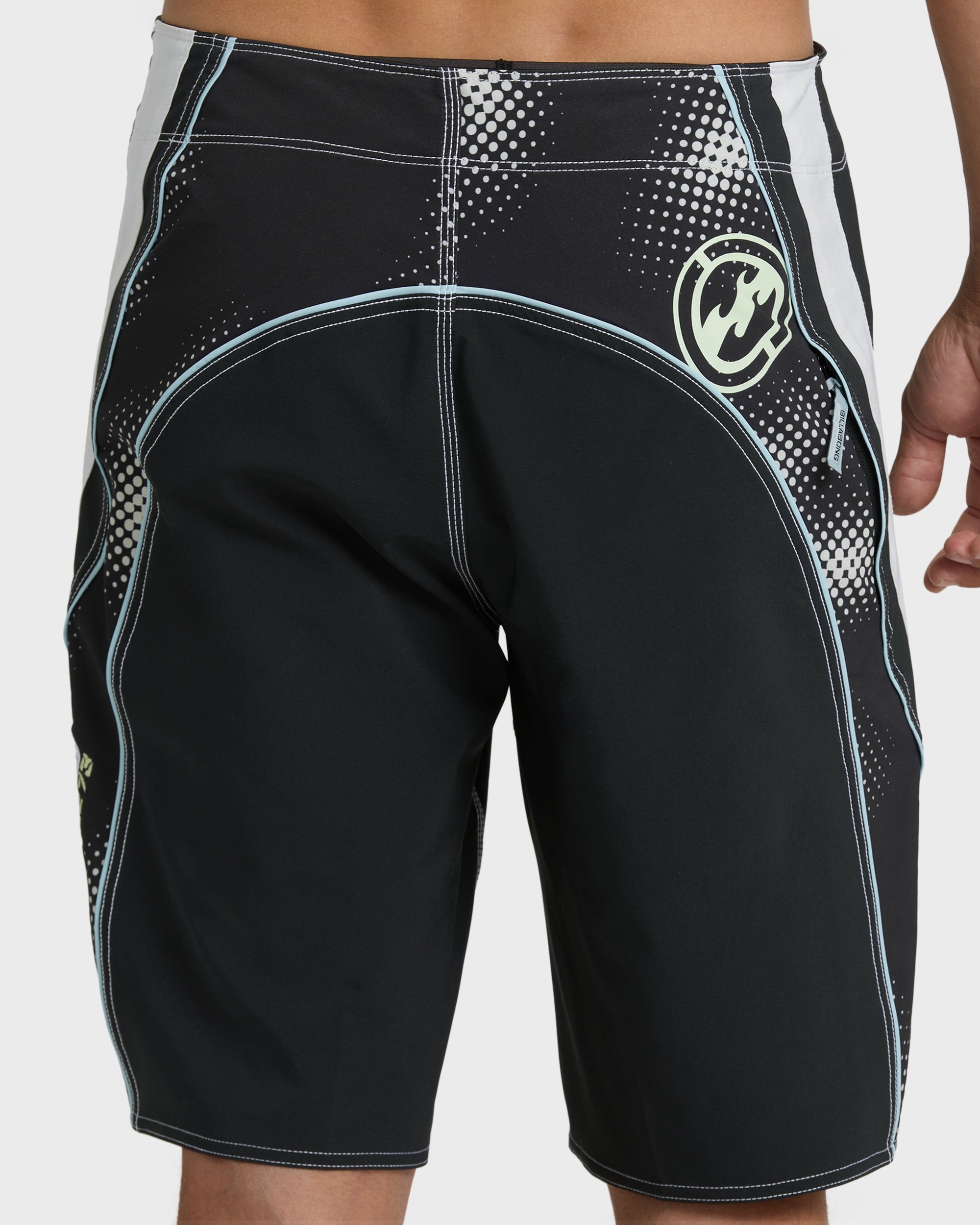 Billabong Fluid 2k Pro 21 Boardshorts - Black/White - Black