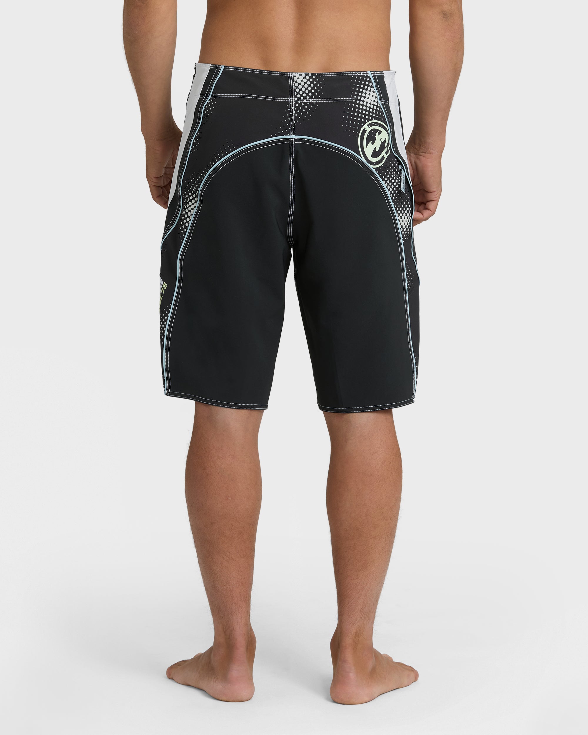 Billabong Fluid 2k Pro 21 Boardshorts - Black/White - Black