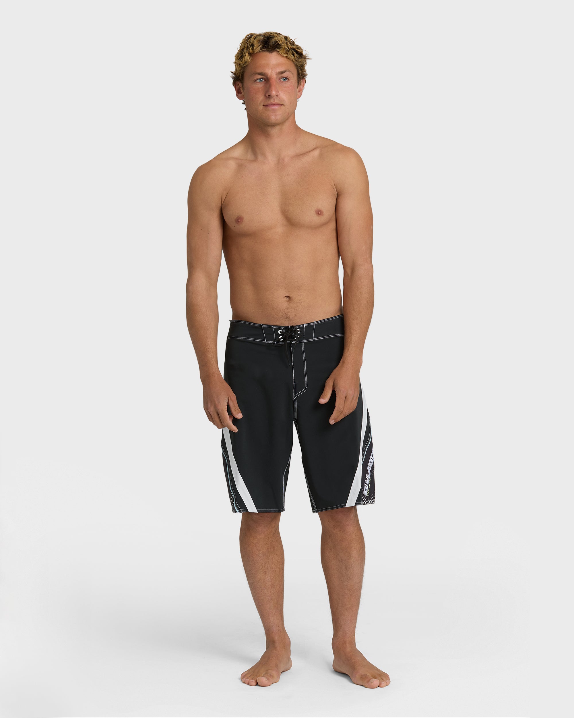 Billabong Fluid 2k Pro 21 Boardshorts - Black/White - Black
