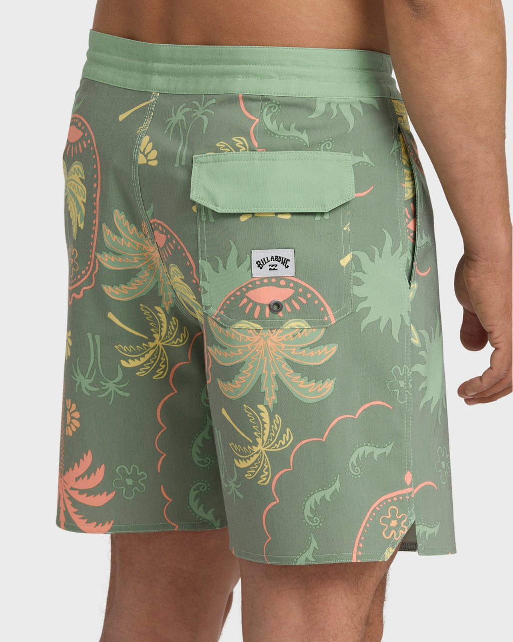 Billabong Good Times Lo Tide 18 Boardshorts - Sea Spray Multi - Sea Spray
