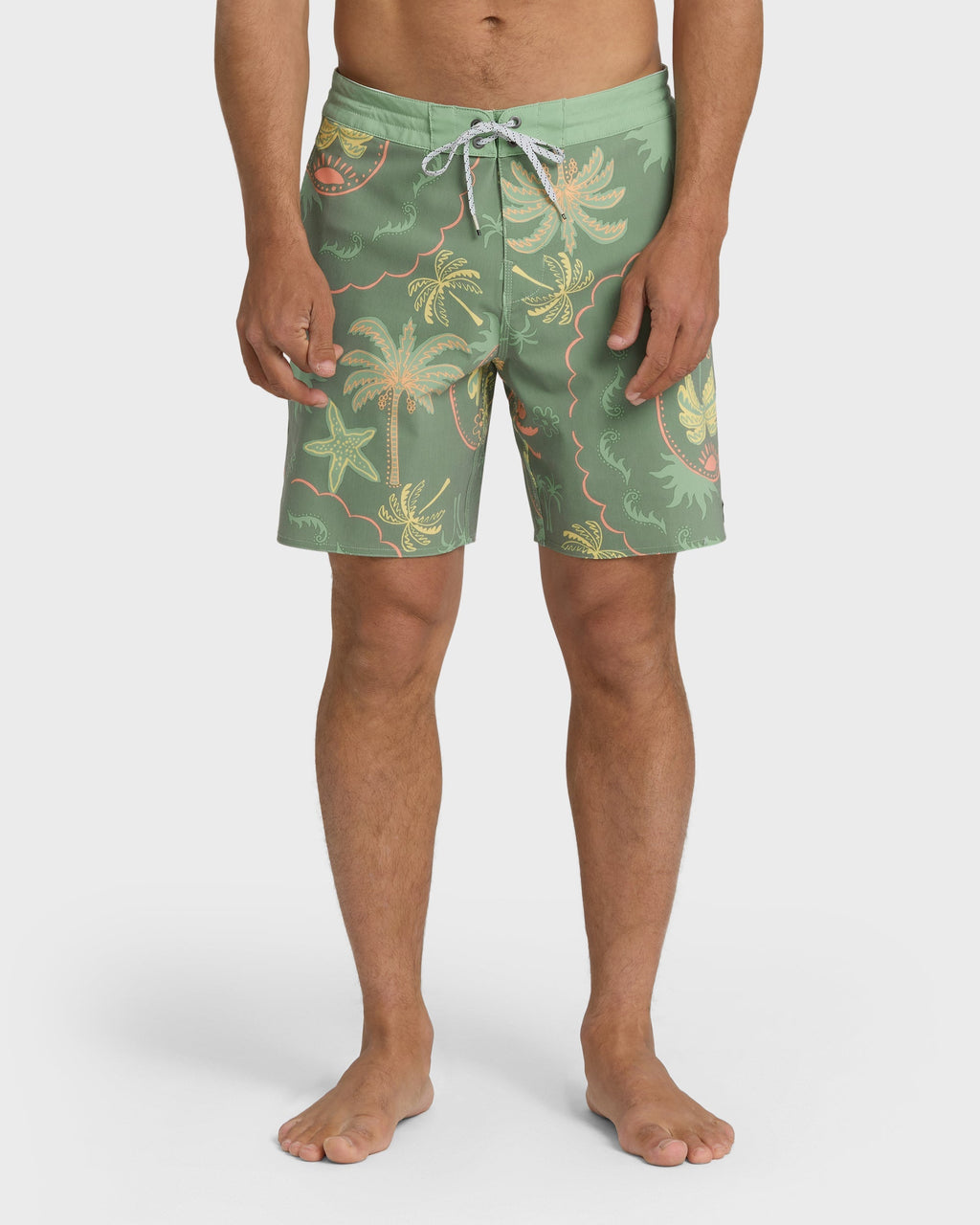Billabong Good Times Lo Tide 18 Boardshorts - Sea Spray Multi - Sea Spray