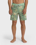 Billabong Good Times Lo Tide 18 Boardshorts - Sea Spray Multi - Sea Spray