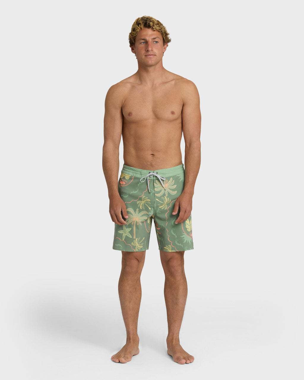 Billabong Good Times Lo Tide 18 Boardshorts - Sea Spray Multi - Sea Spray