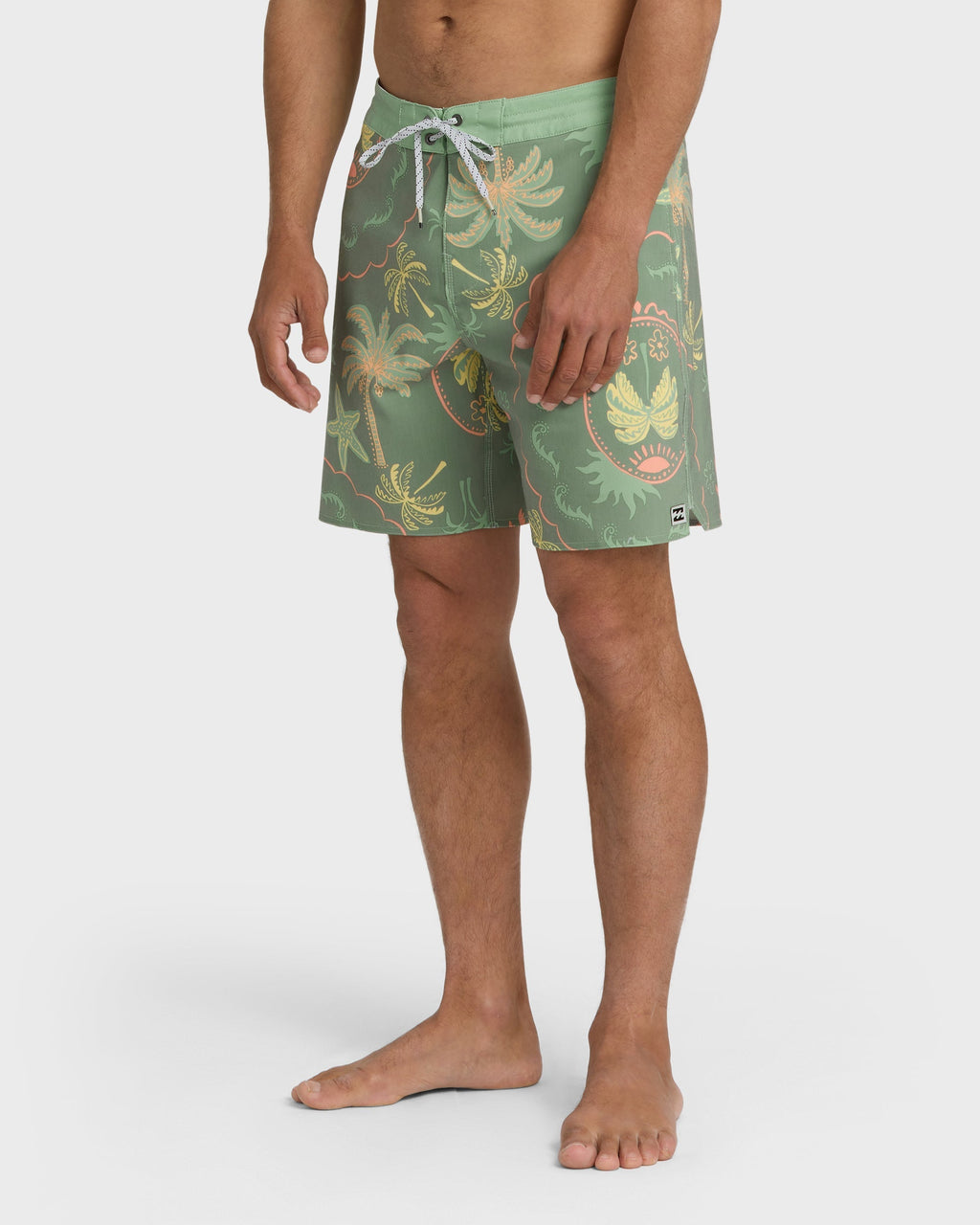 Billabong Good Times Lo Tide 18 Boardshorts - Sea Spray Multi - Sea Spray