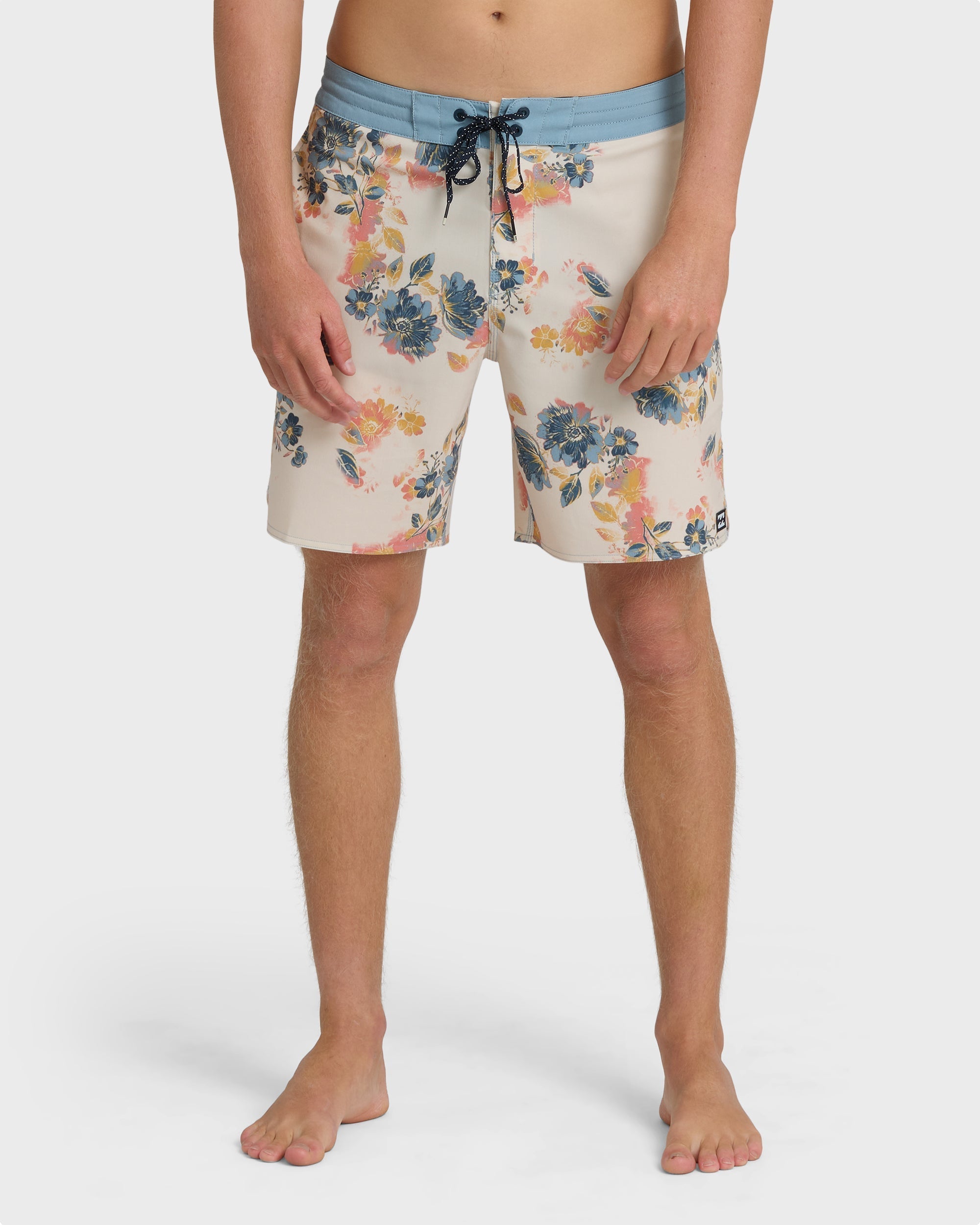 Billabong Good Times Lo Tide 18 Boardshorts - Oatmeal Multi - Oatmeal