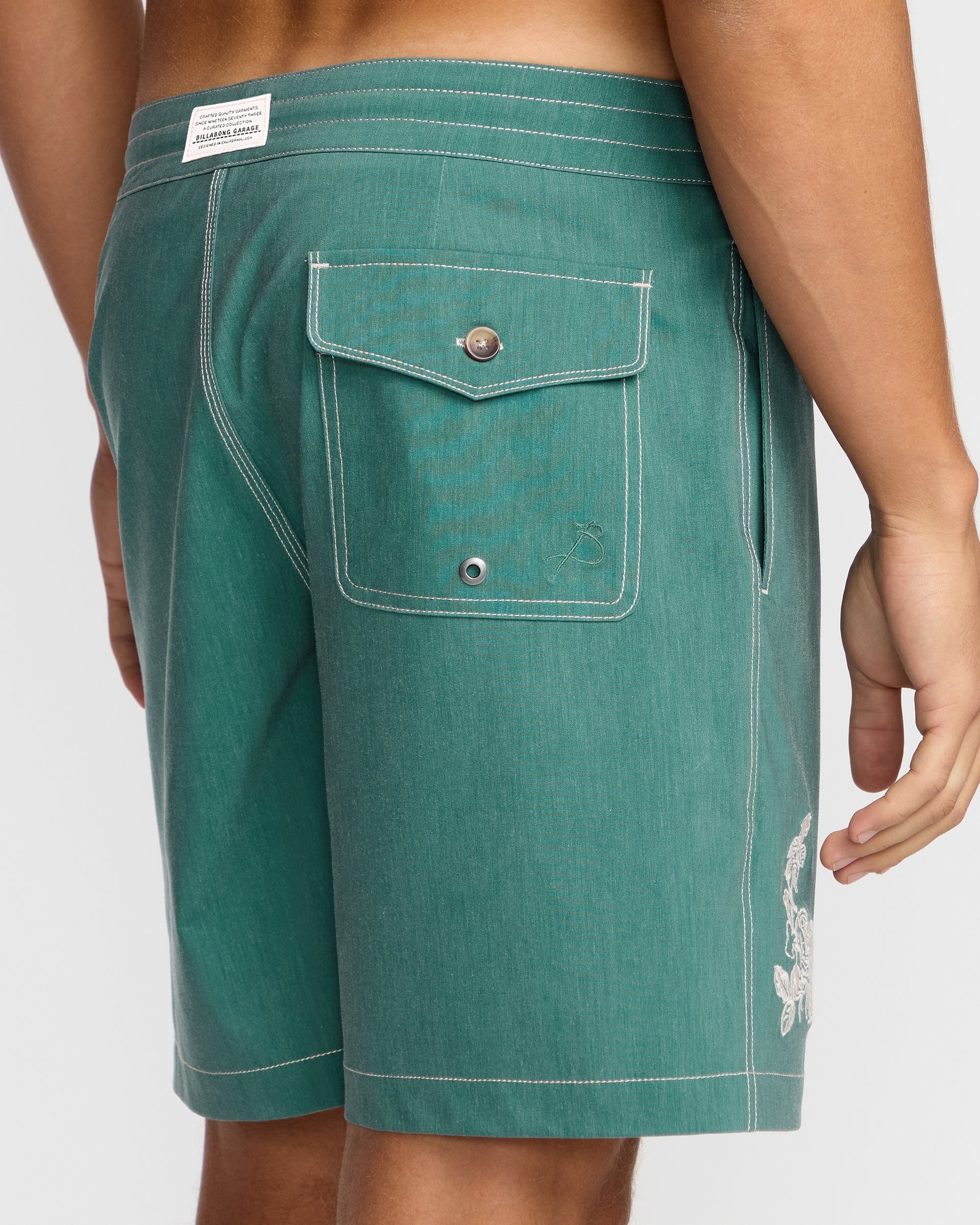Billabong Austin Garage Lo Tides 19 Boardshorts - Teal