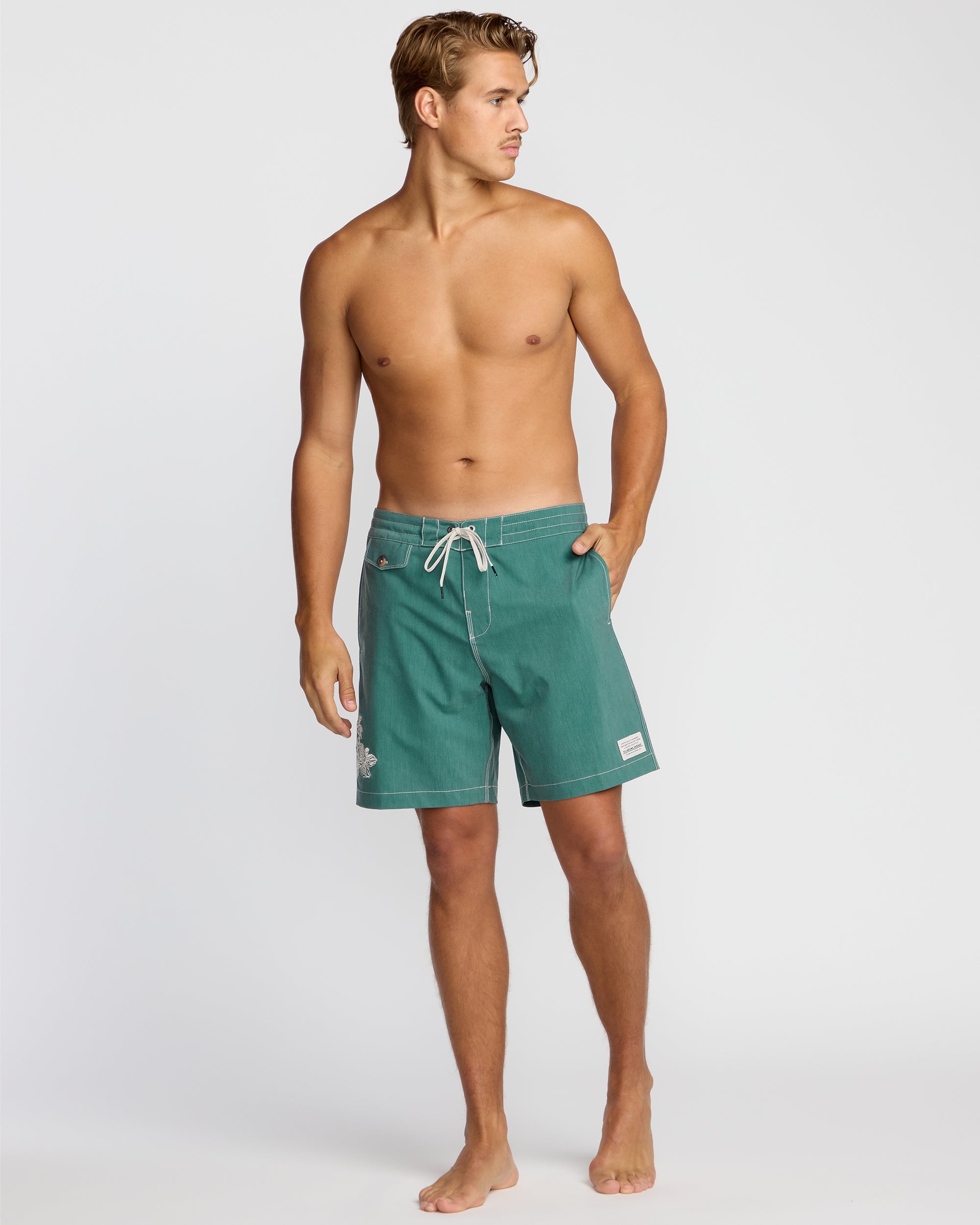 Billabong Austin Garage Lo Tides 19 Boardshorts - Teal