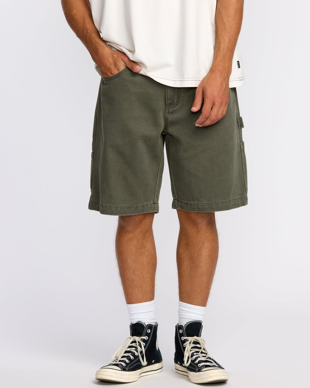 Billabong Bad Dog 21 Workwear Shorts - Dark Military