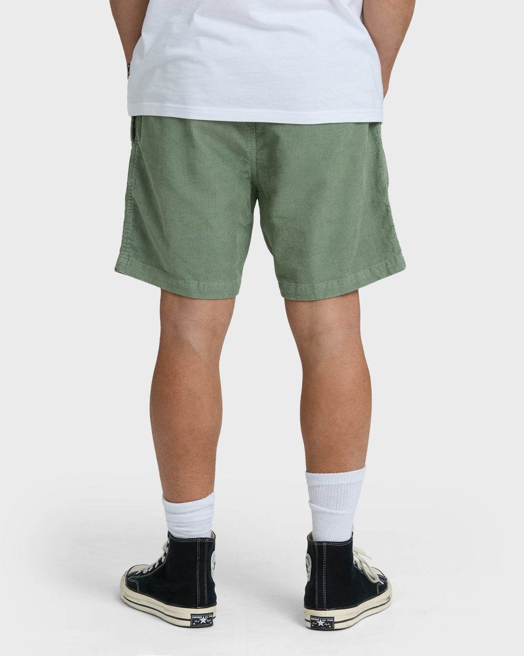 Billabong Larry Layback 19 Cord Shorts - Moss