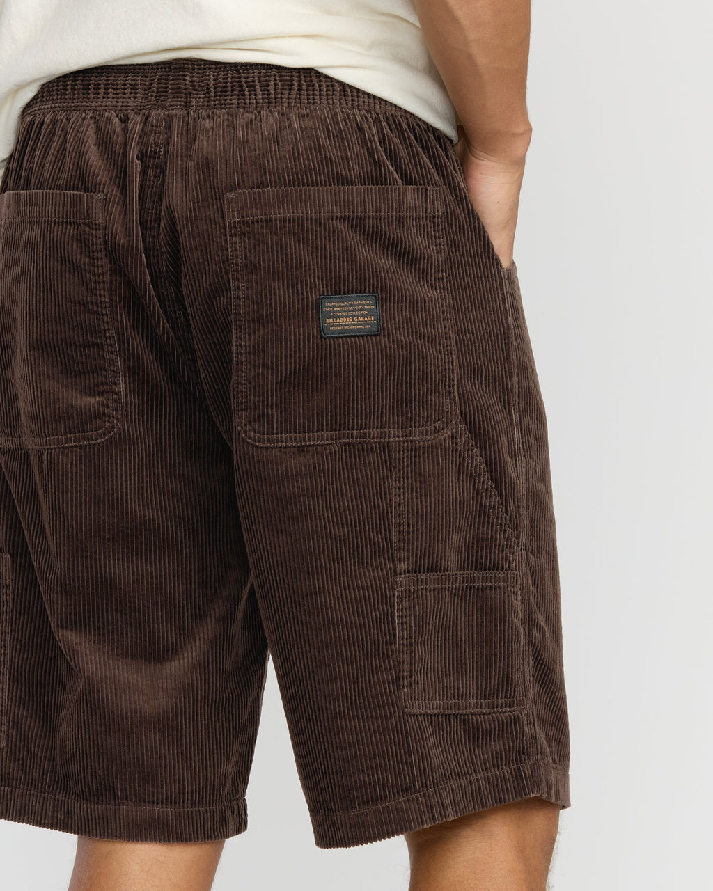 Billabong Larry Cord Garage Shorts - Chocolate