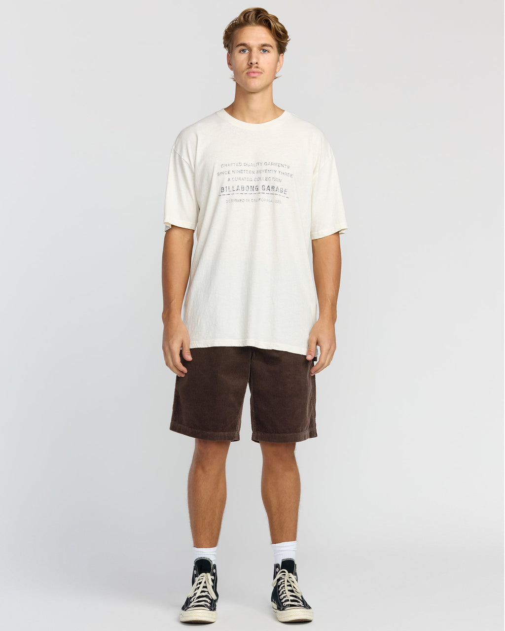 Billabong Larry Cord Garage Shorts - Chocolate