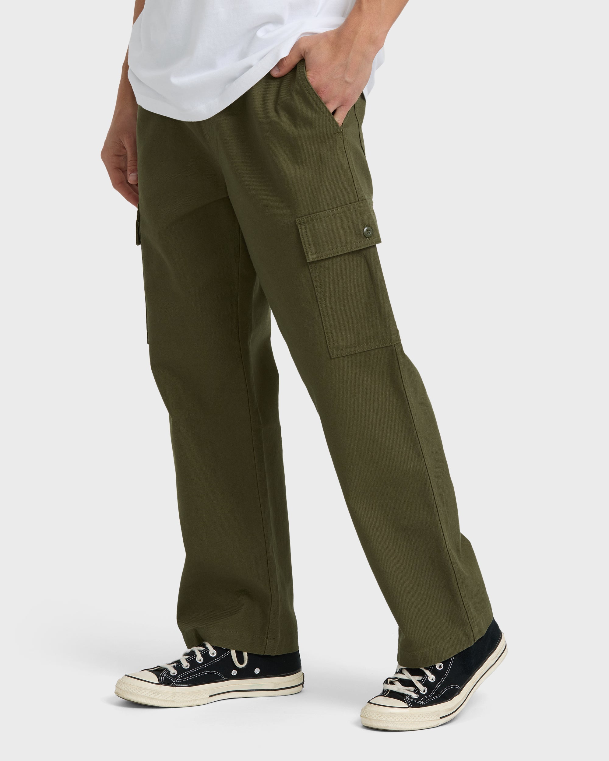 Billabong Mill Spec Garage Cargo Pants - Military
