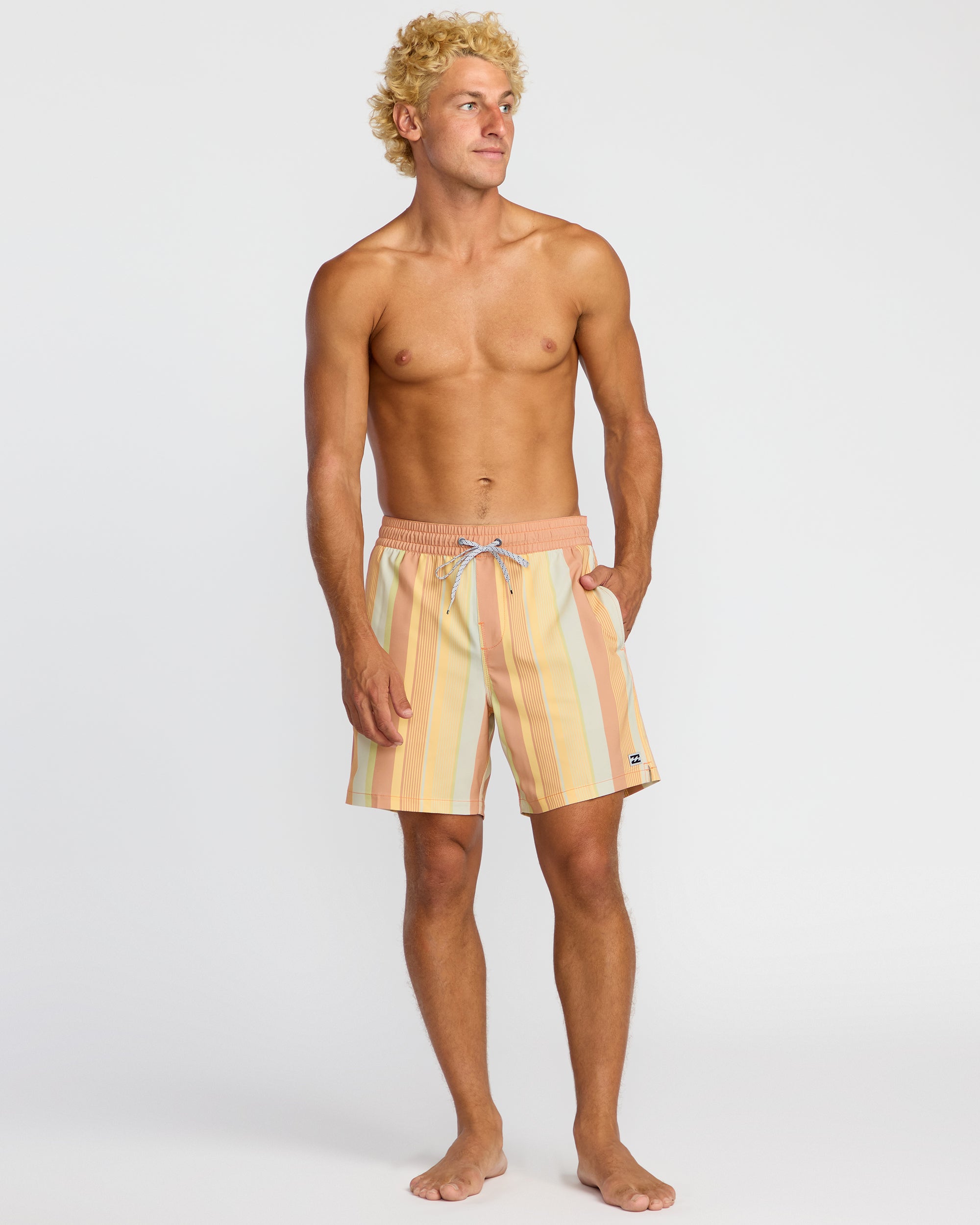 Billabong Good Times Layback 16 Trunks - Dusty Rose