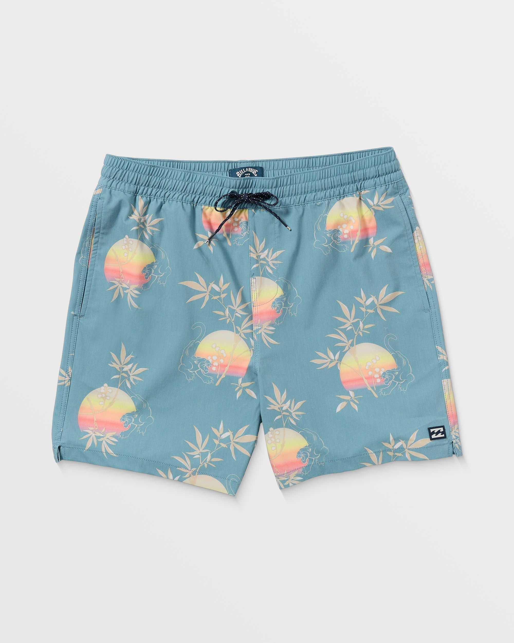 Billabong Good Times Layback 16 Trunks - Washed Blue