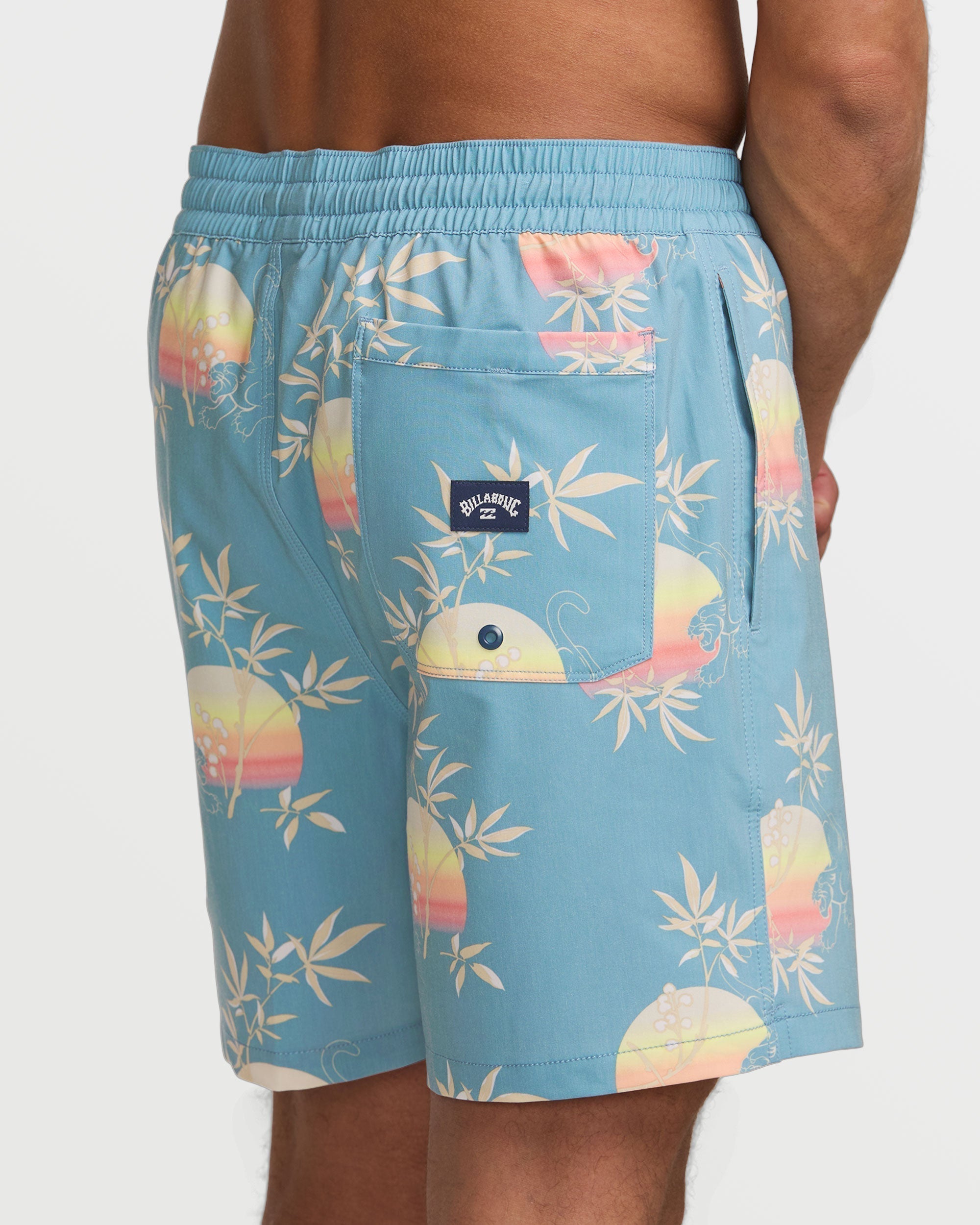 Billabong Good Times Layback 16 Trunks - Washed Blue