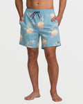 Billabong Good Times Layback 16 Trunks - Washed Blue