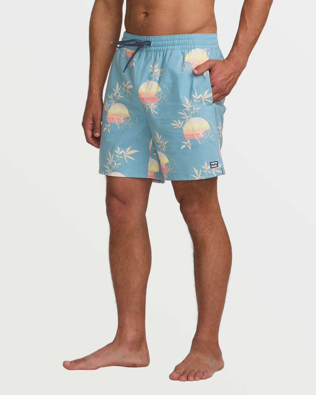 Billabong Good Times Layback 16 Trunks - Washed Blue