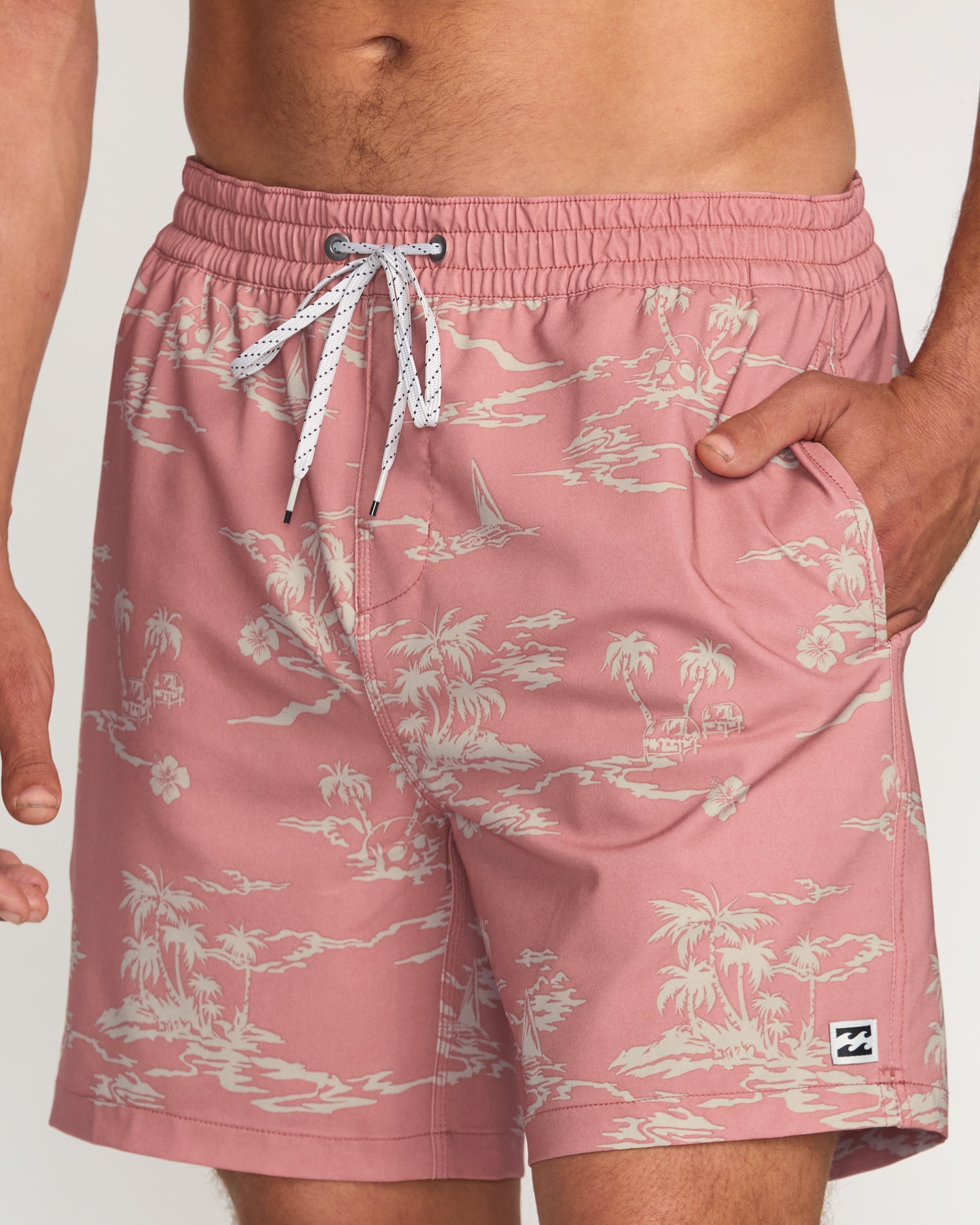 Billabong Lineup Laybacks 16 Trunks - Dusty Rose