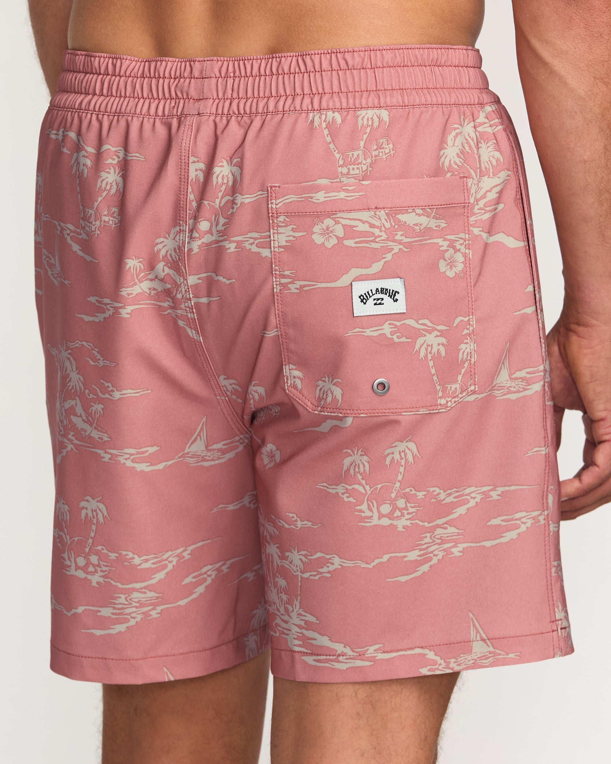 Billabong Lineup Laybacks 16 Trunks - Dusty Rose