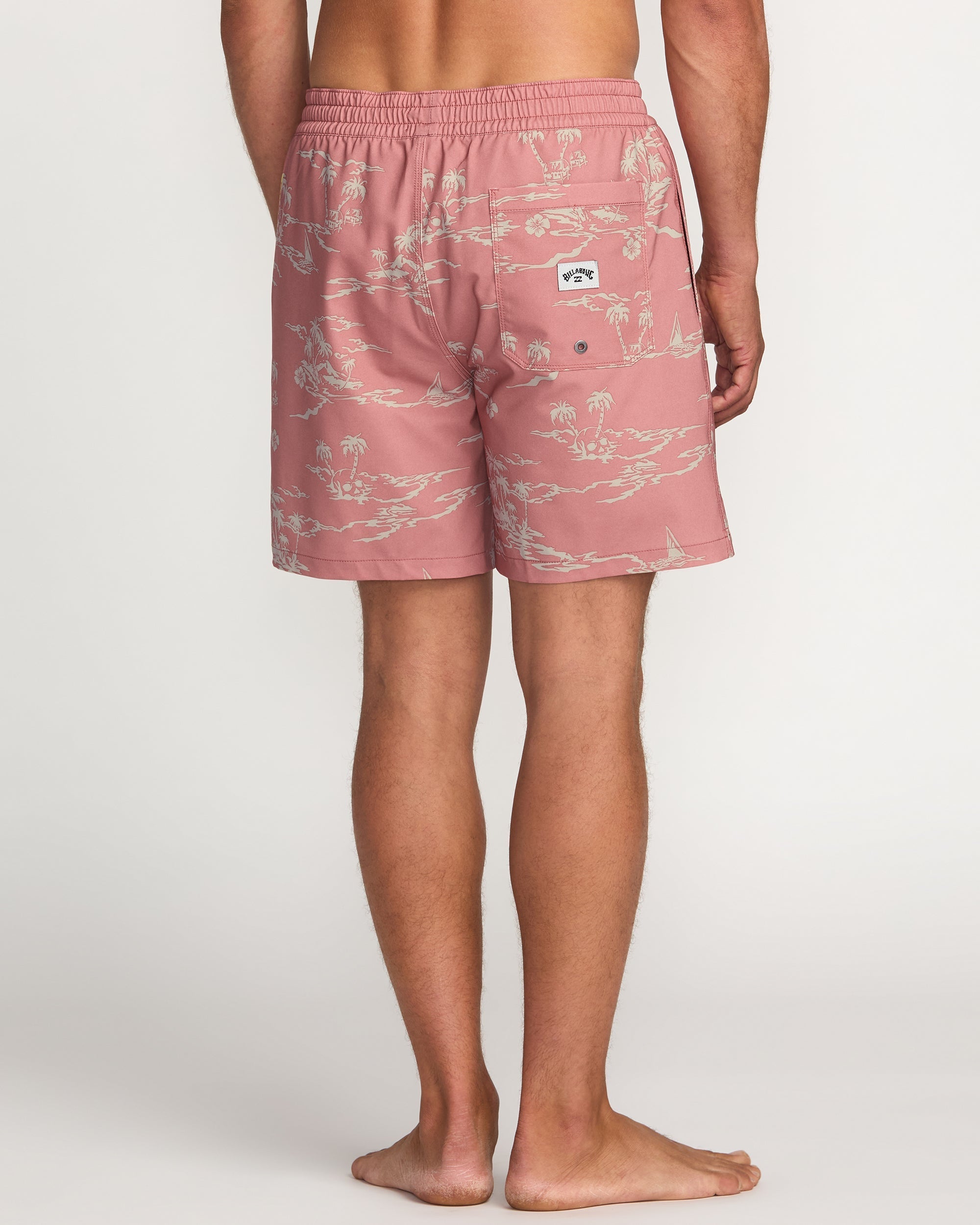 Billabong Lineup Laybacks 16 Trunks - Dusty Rose
