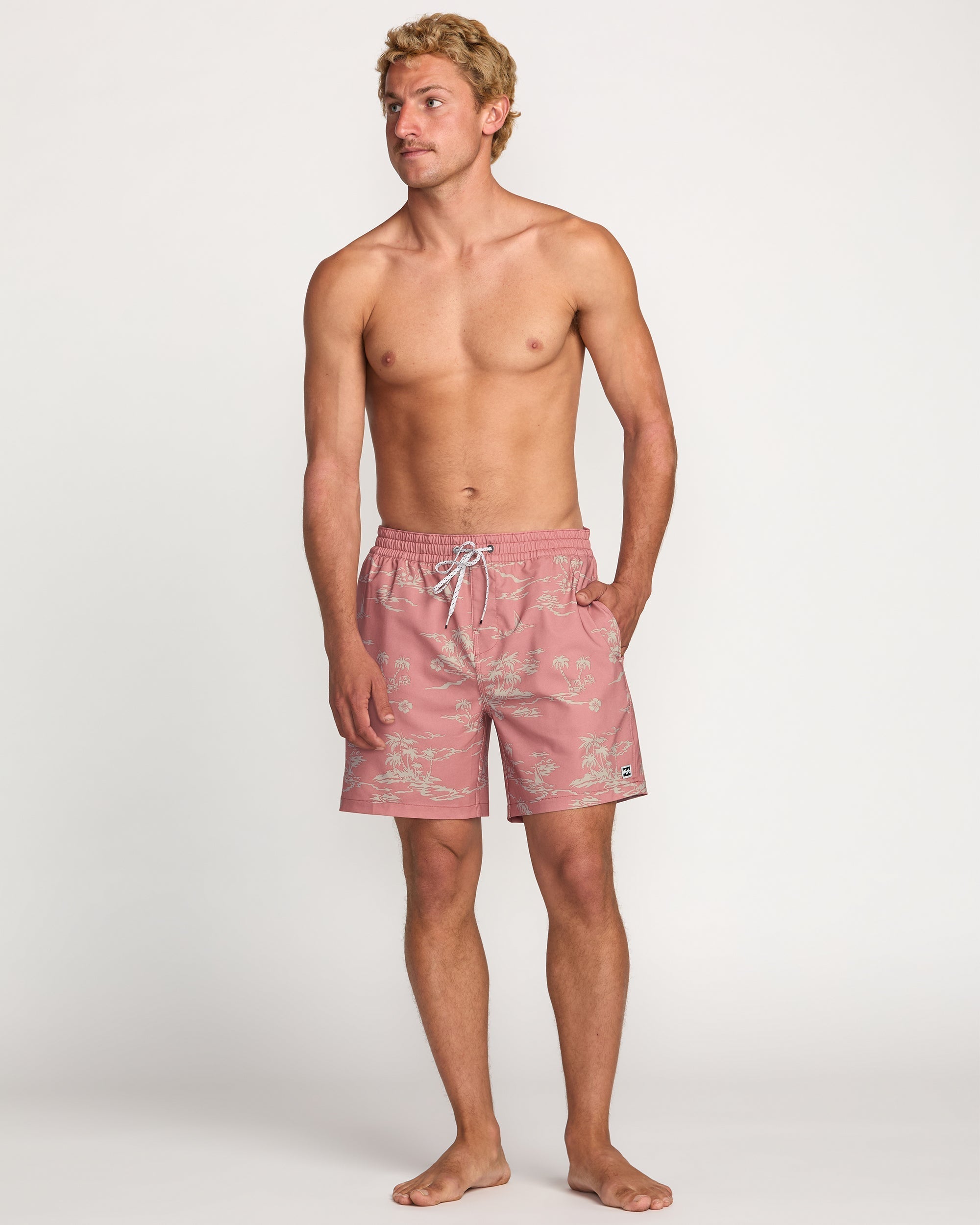Billabong Lineup Laybacks 16 Trunks - Dusty Rose