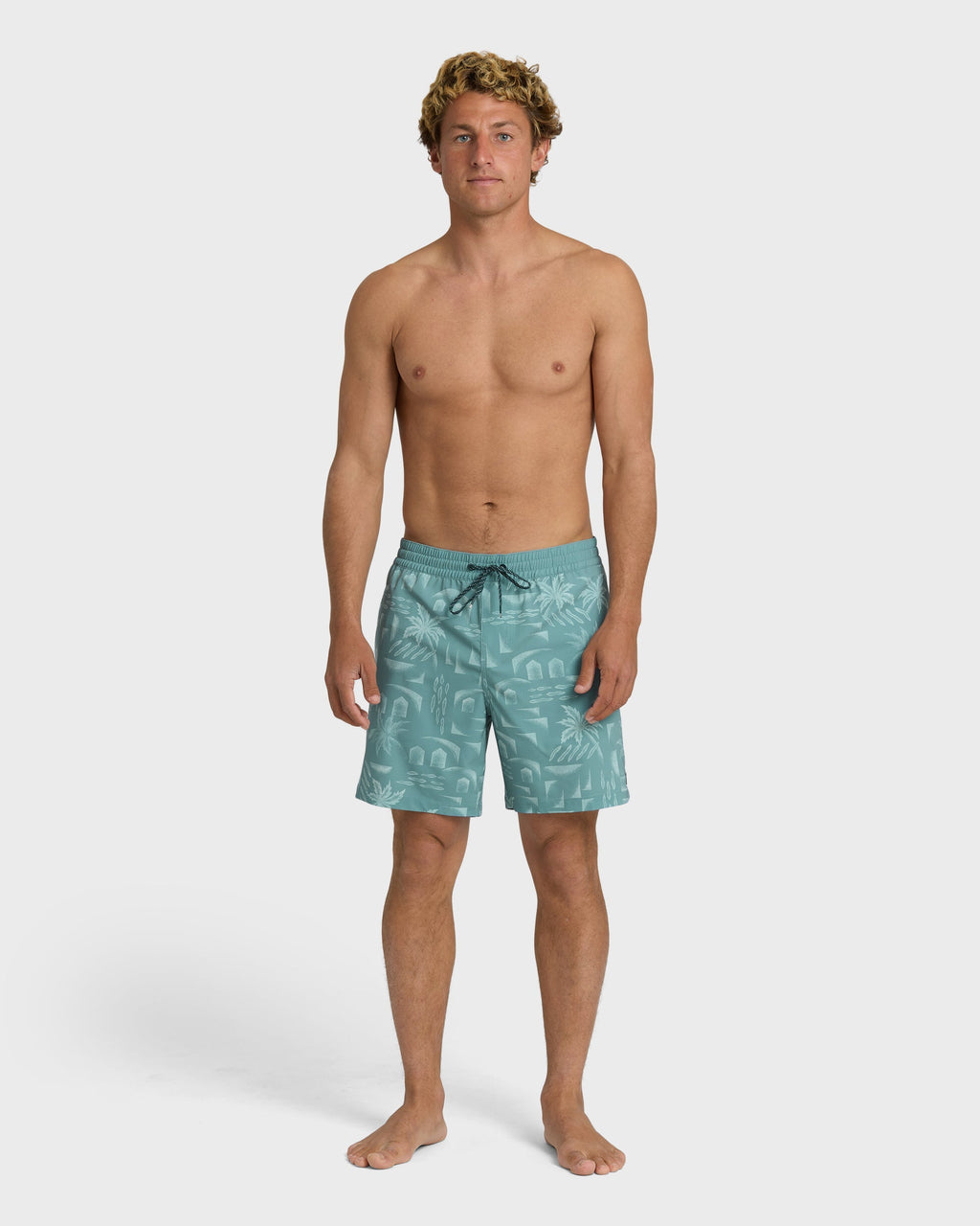 Billabong Good Times Layback 16 Trunks - Blue Fog