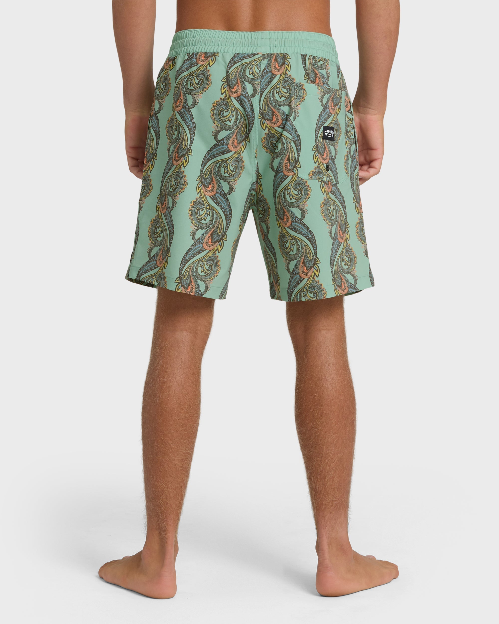 Billabong Good Times Layback 16 Trunks - Granite Green