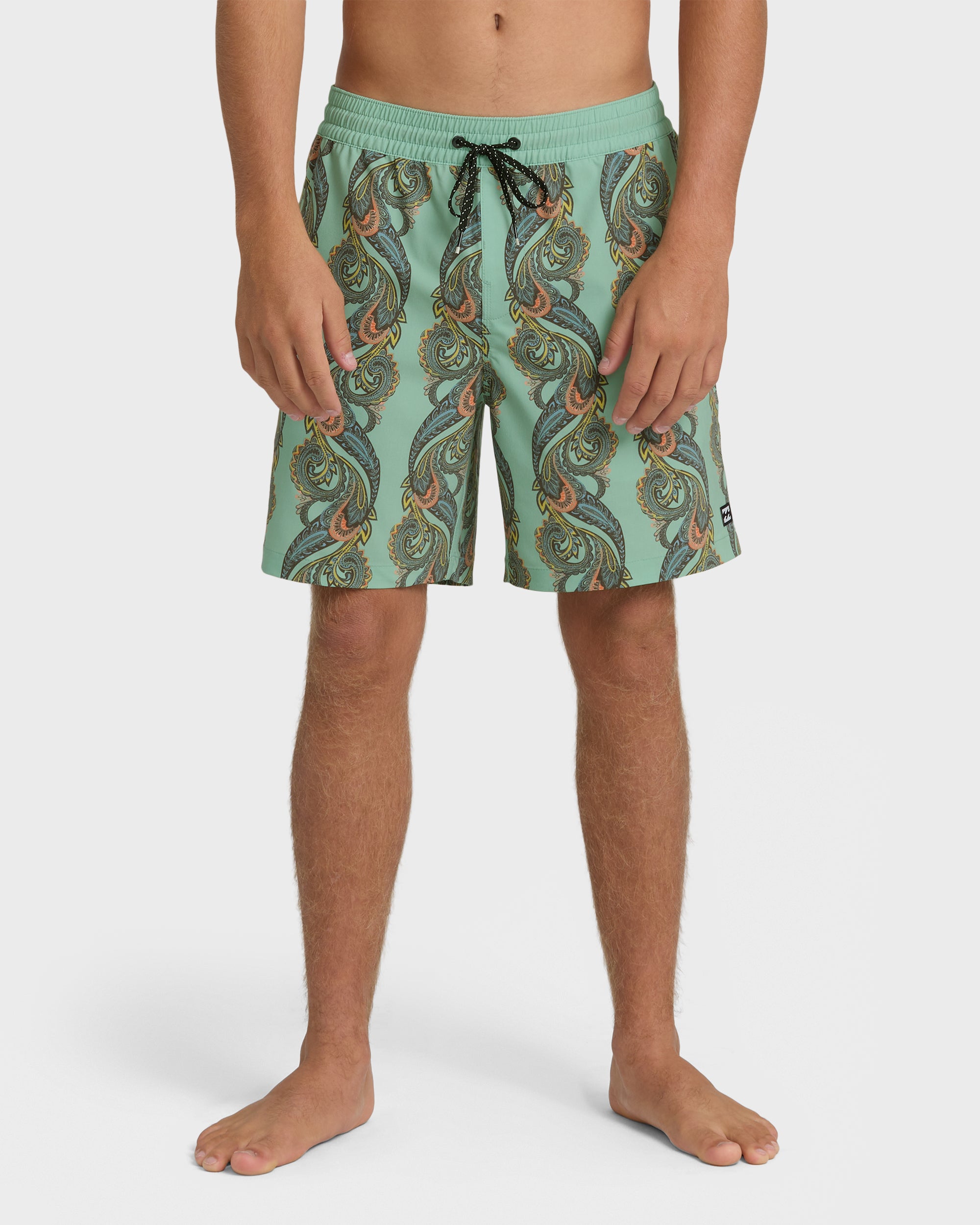 Billabong Good Times Layback 16 Trunks - Granite Green