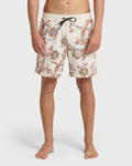 Billabong Good Times Layback 16 Trunks - Oatmeal