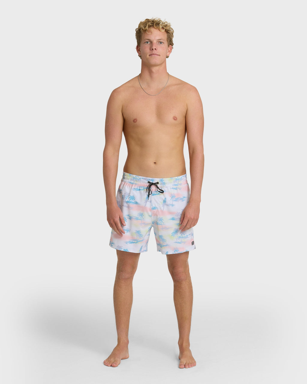 Billabong Lineup Layback 16 Trunks - Off White