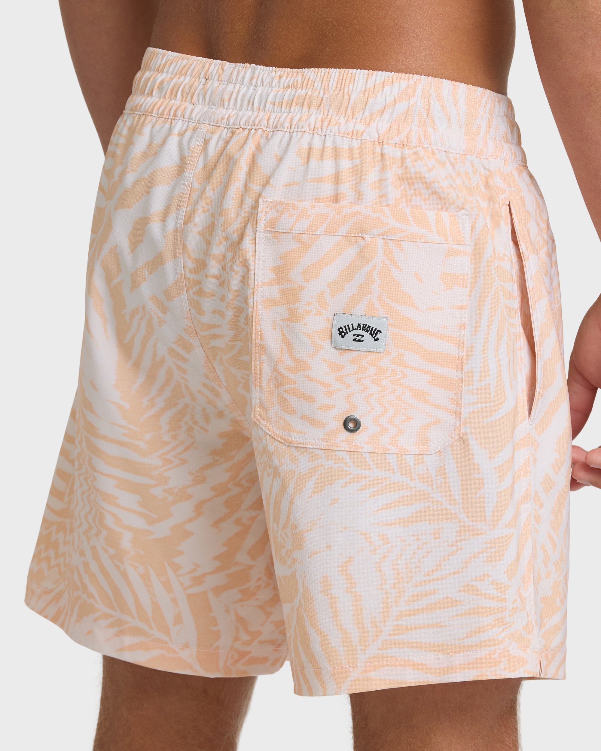 Billabong Lineup Layback 16 Trunks - Peach