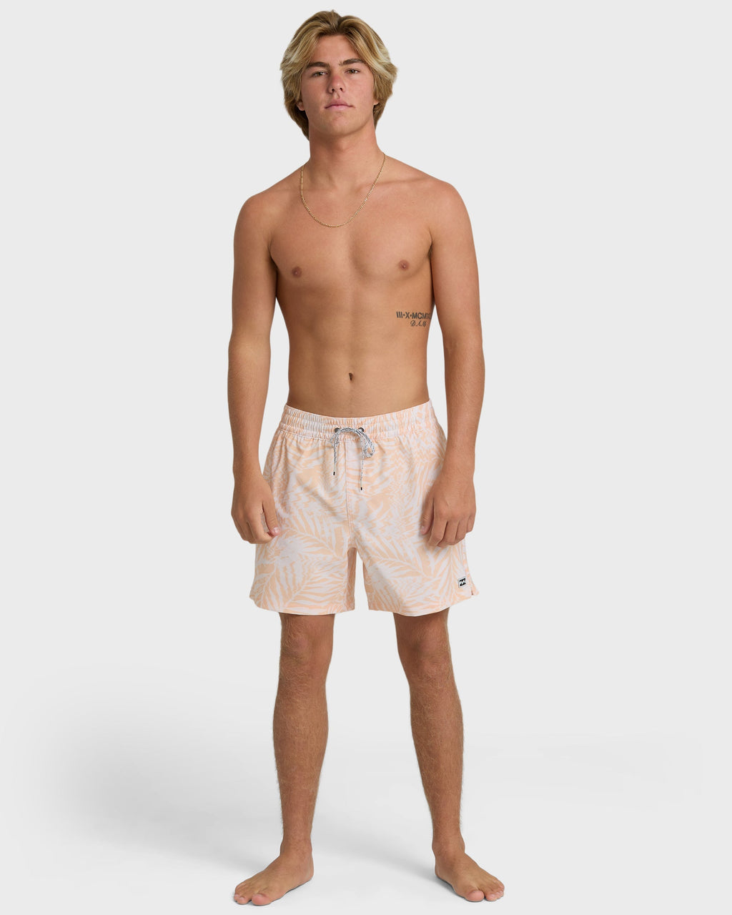 Billabong Lineup Layback 16 Trunks - Peach